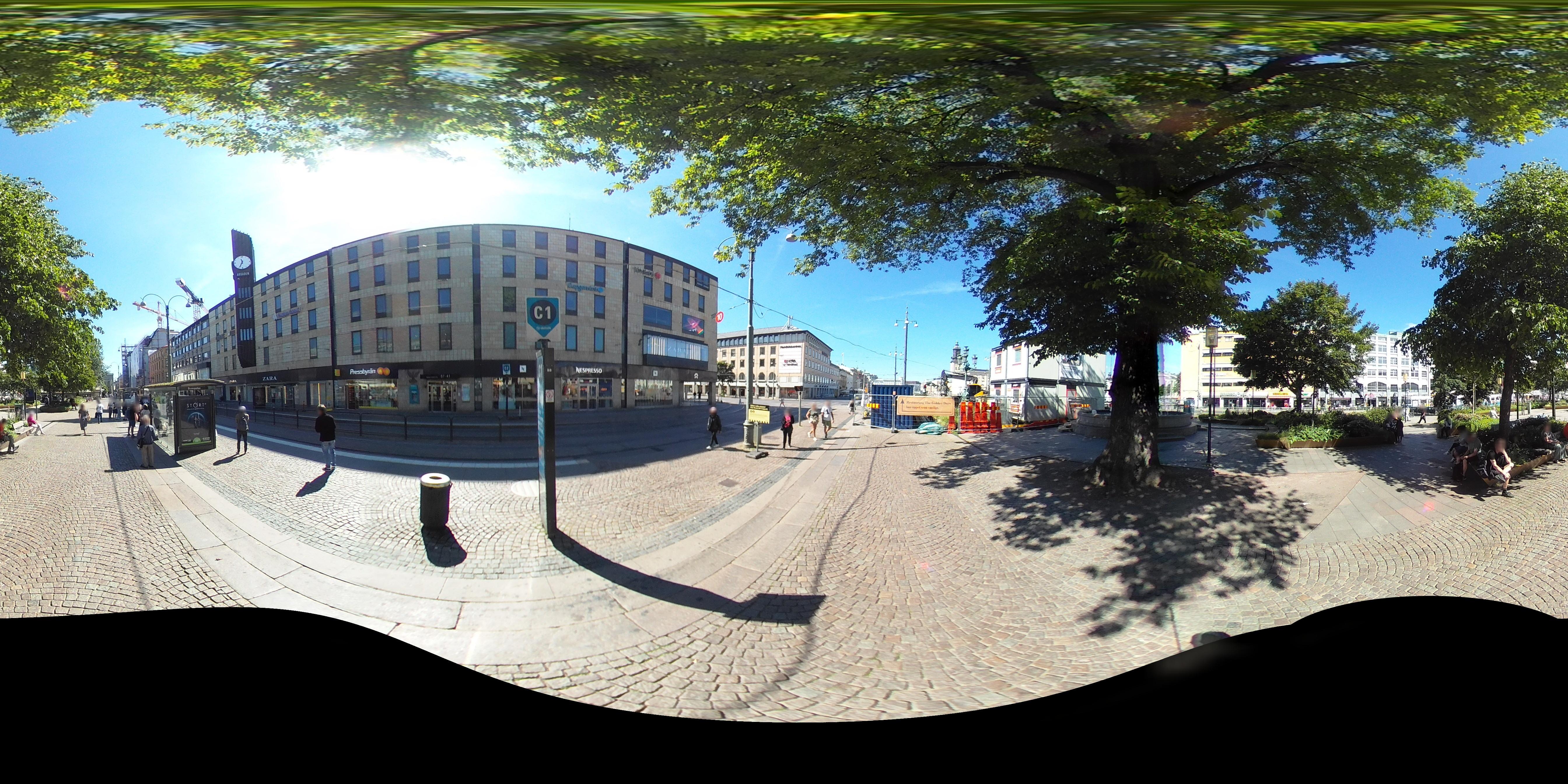 Street view of Gothenburg