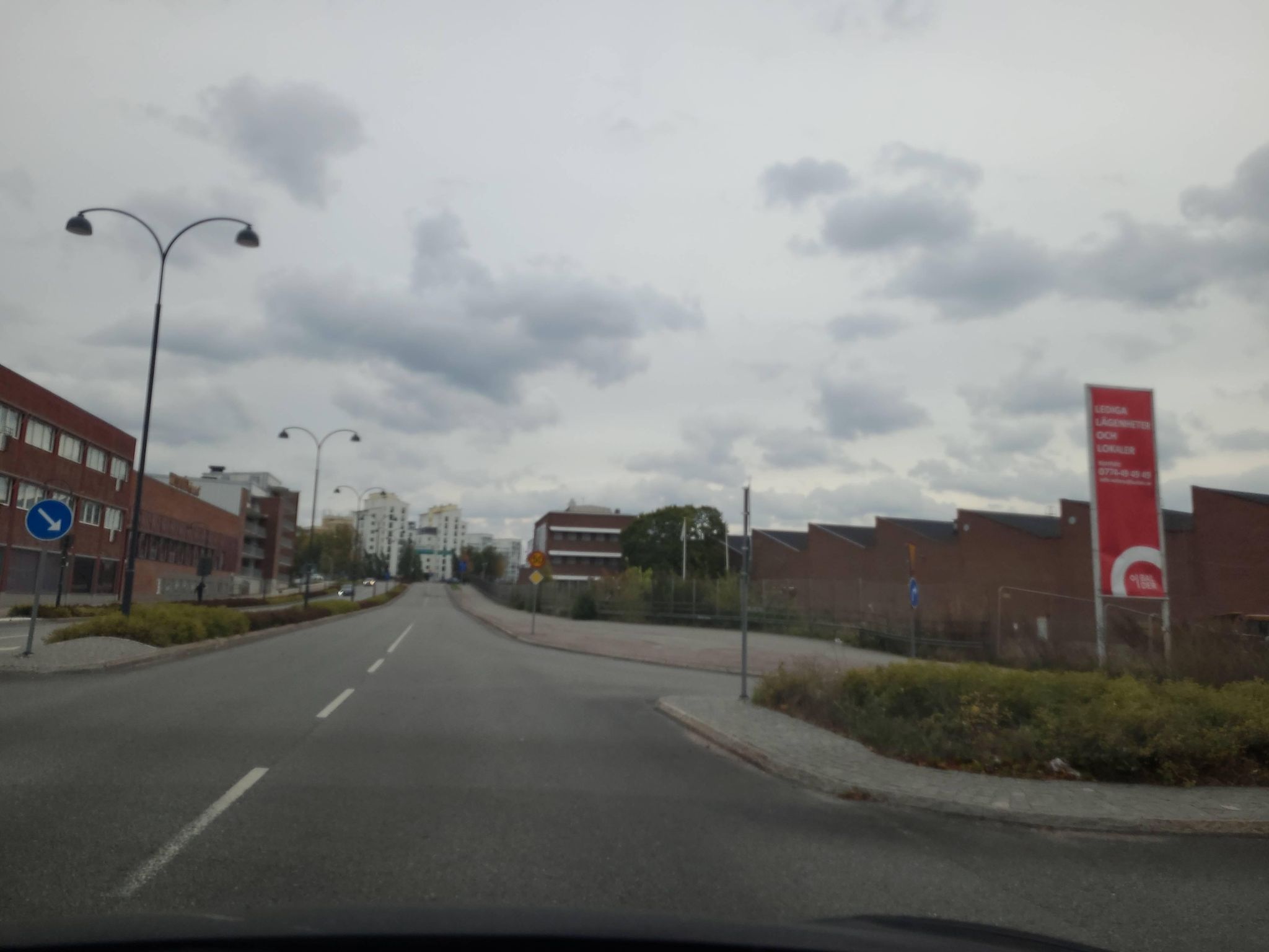 Street view of Västerås