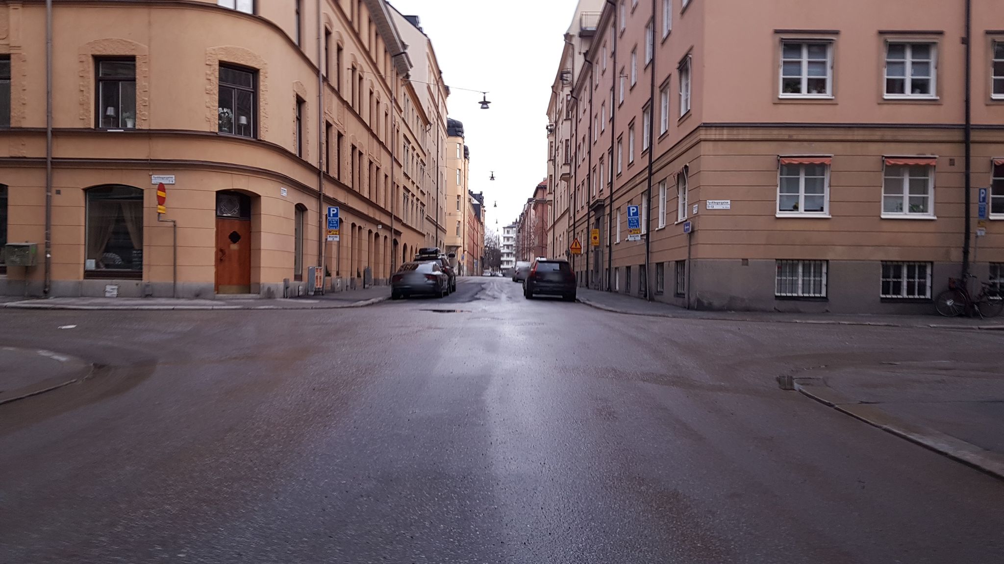Street view of Östermalm