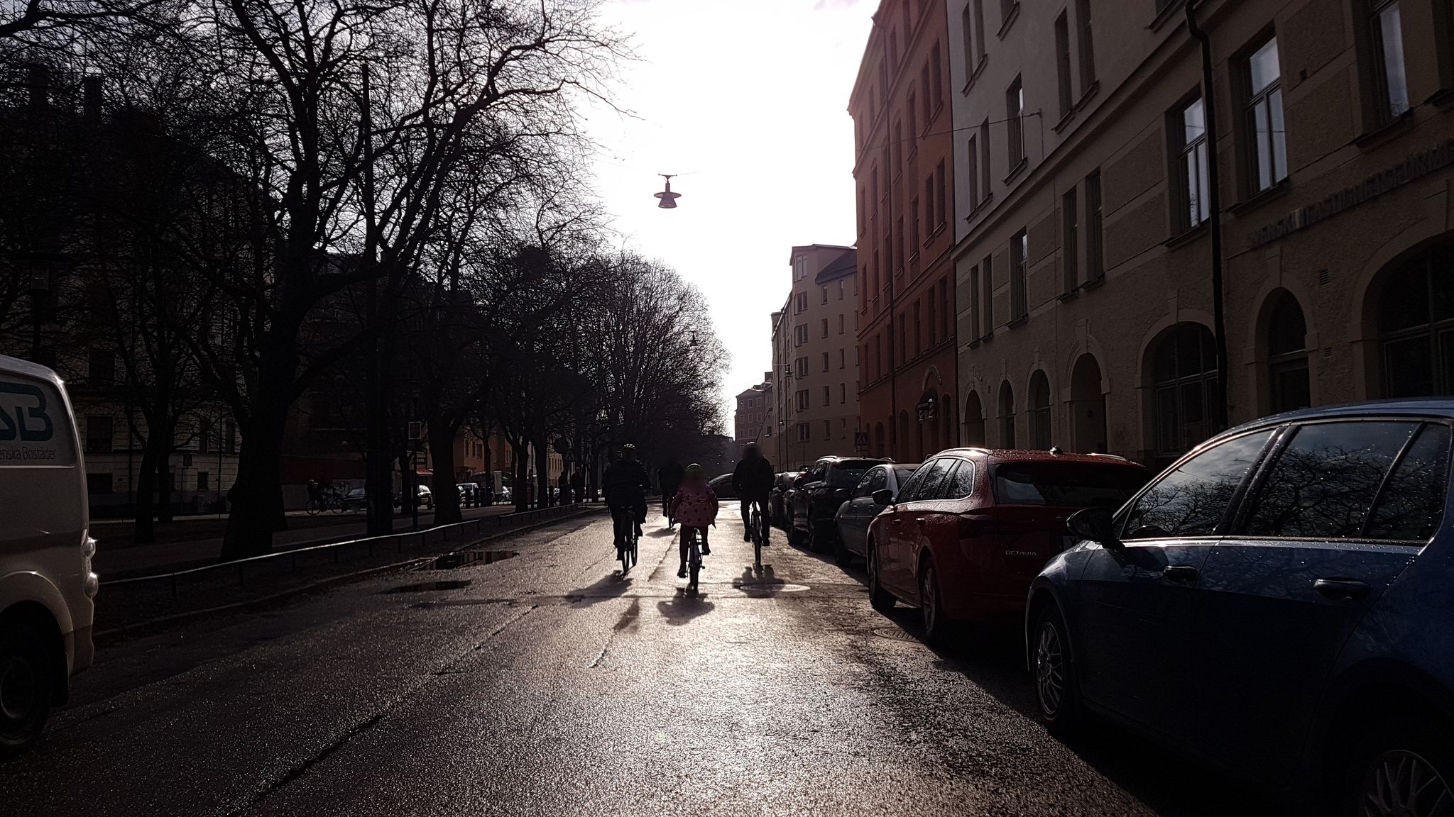 Street view of Södermalm