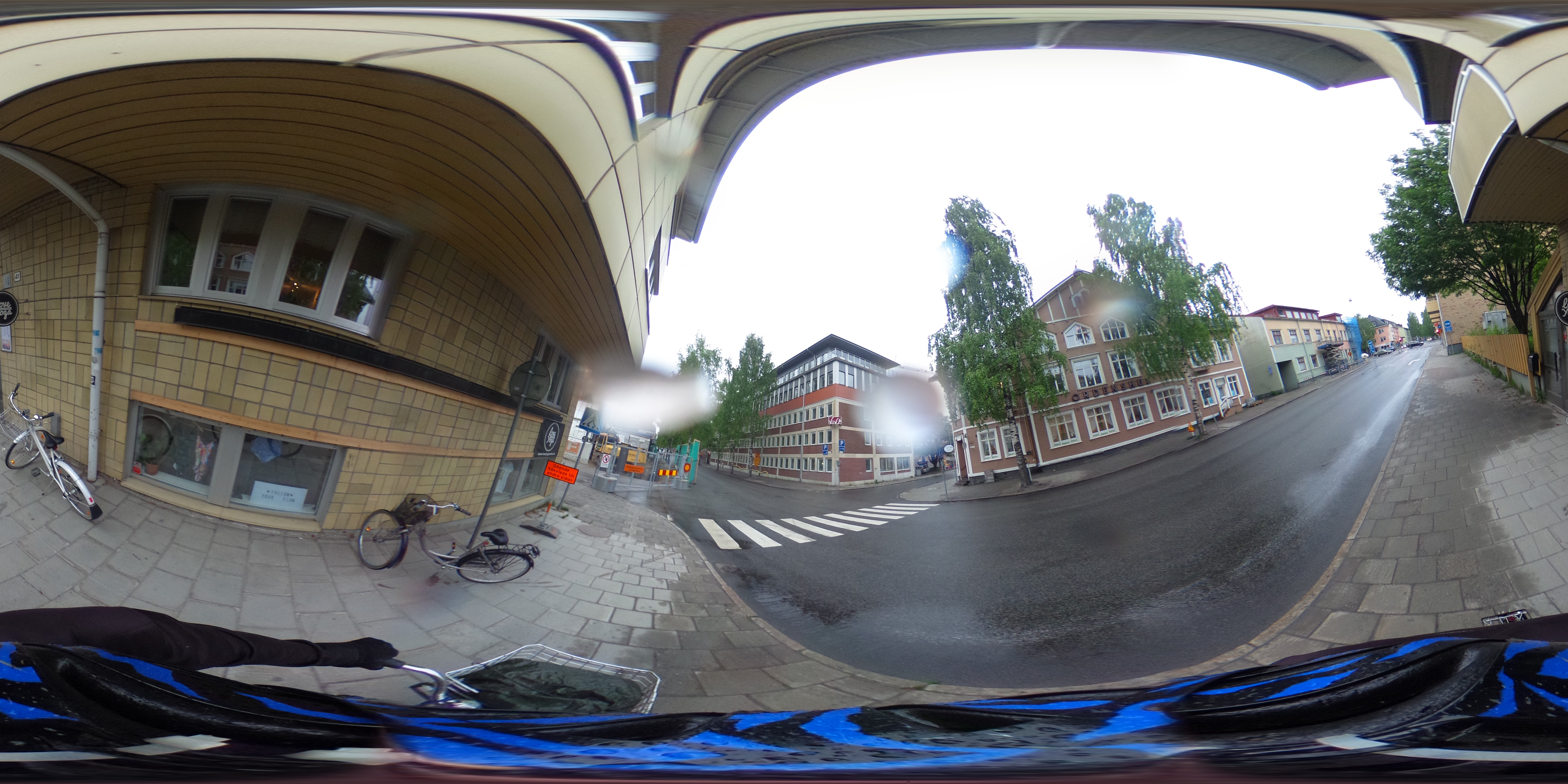 Street view of Umeå