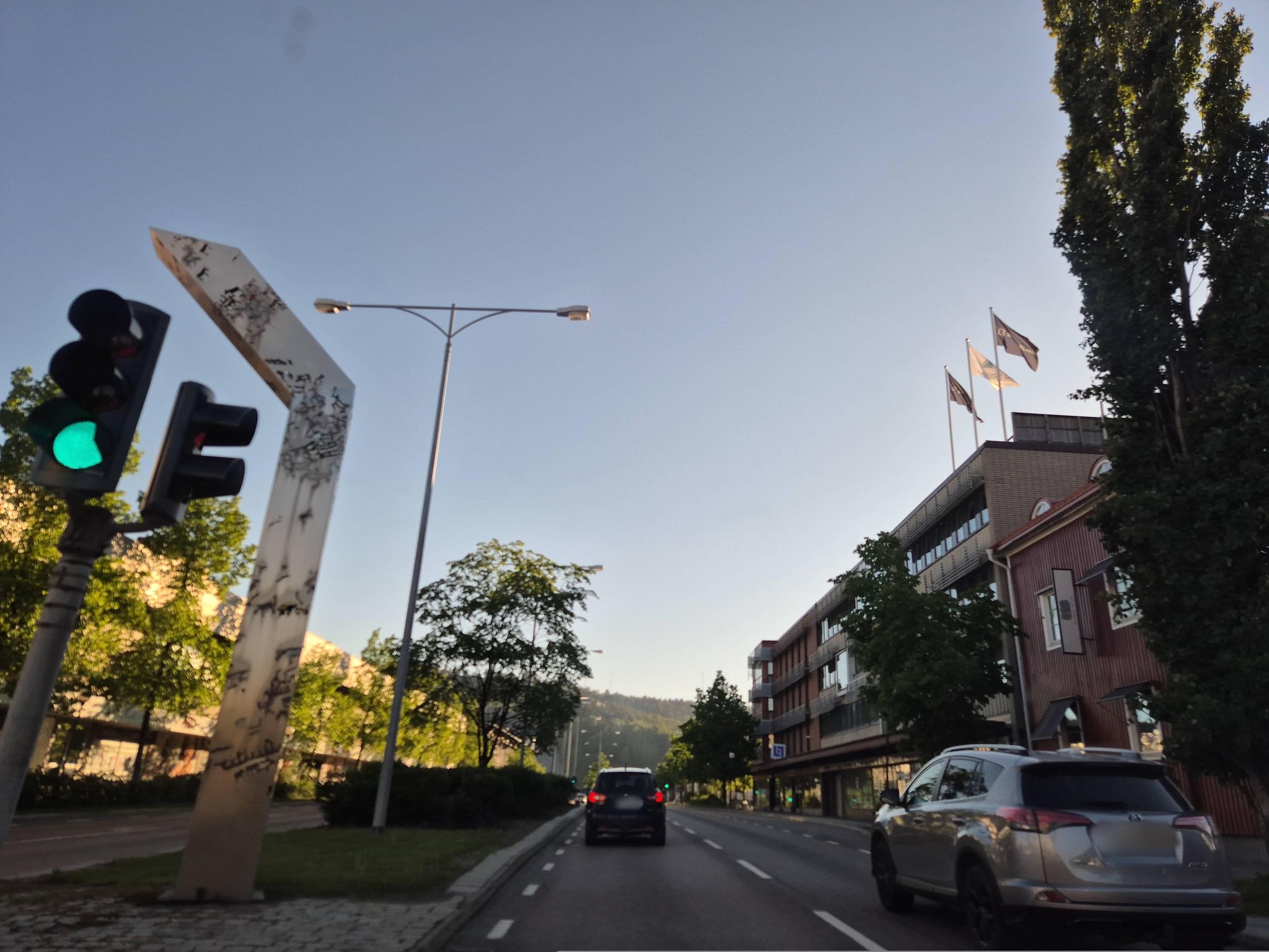 Street view of Örnsköldsvik