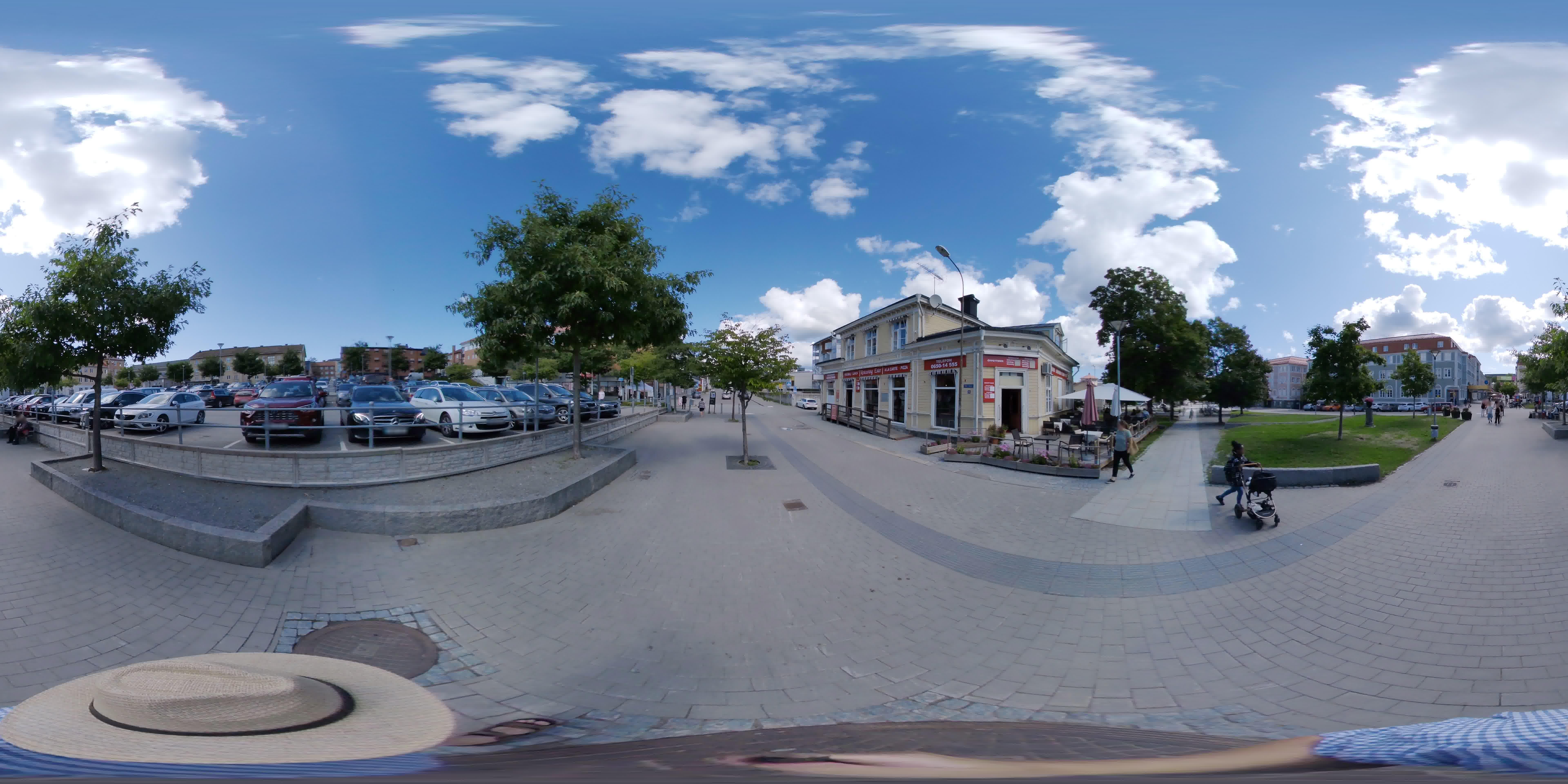 Street view of Hudiksvall