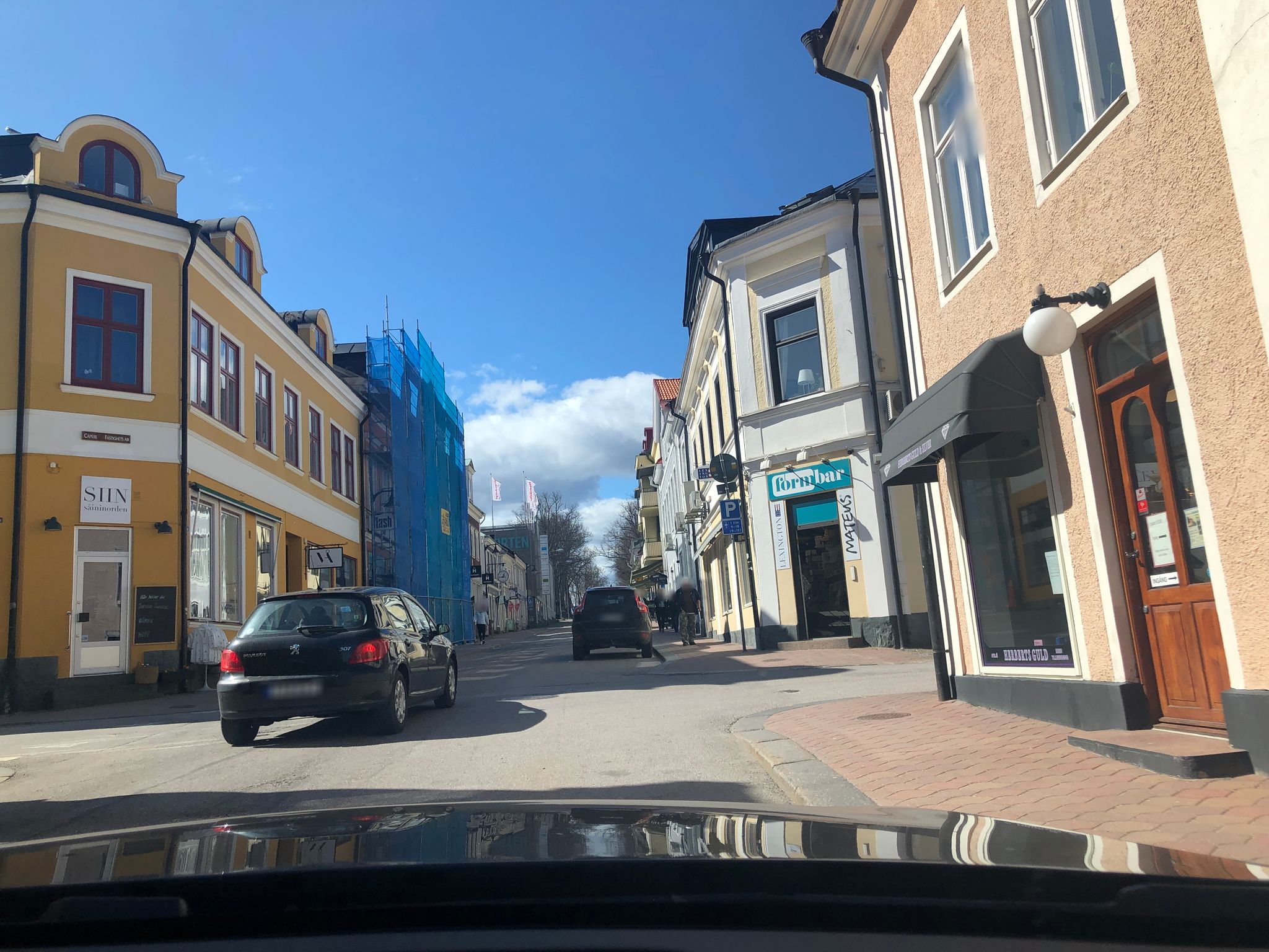 Street view of Västervik