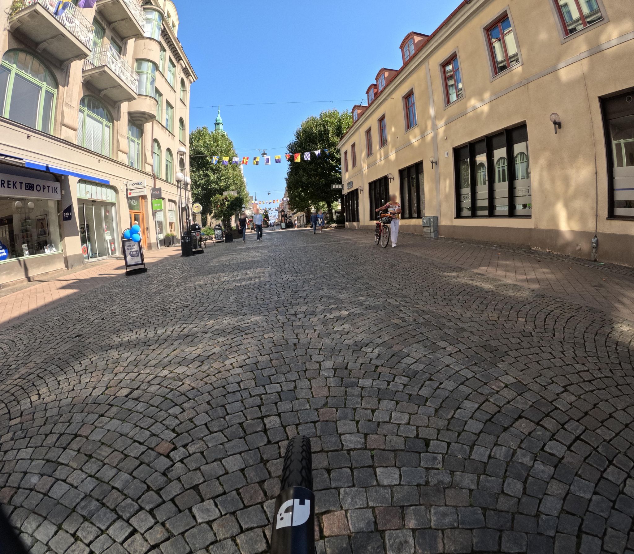 Street view of Karlskrona