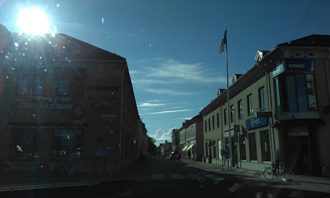 Street view of Lidköping