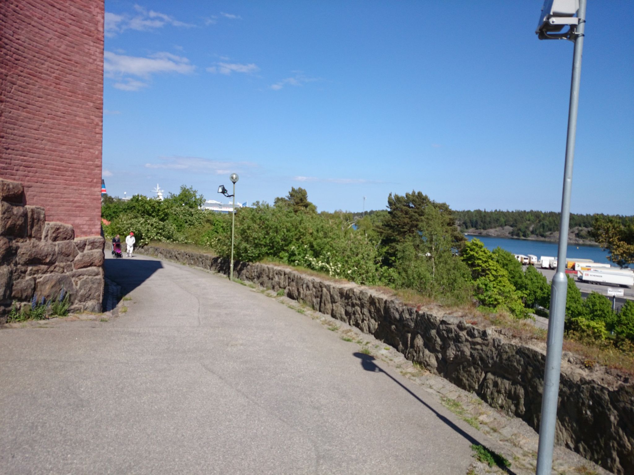 Street view of Nynäshamn