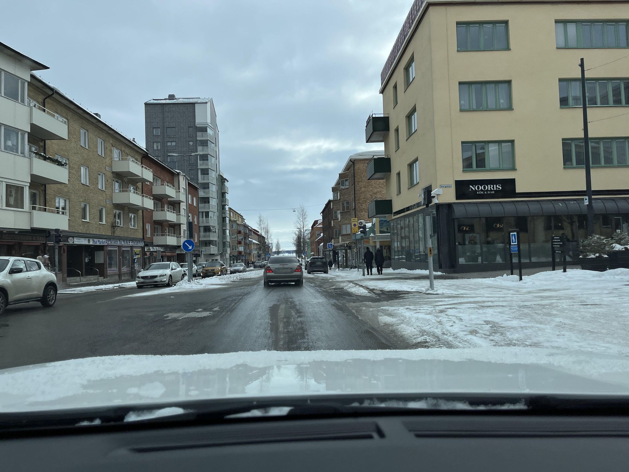 Street view of Luleå