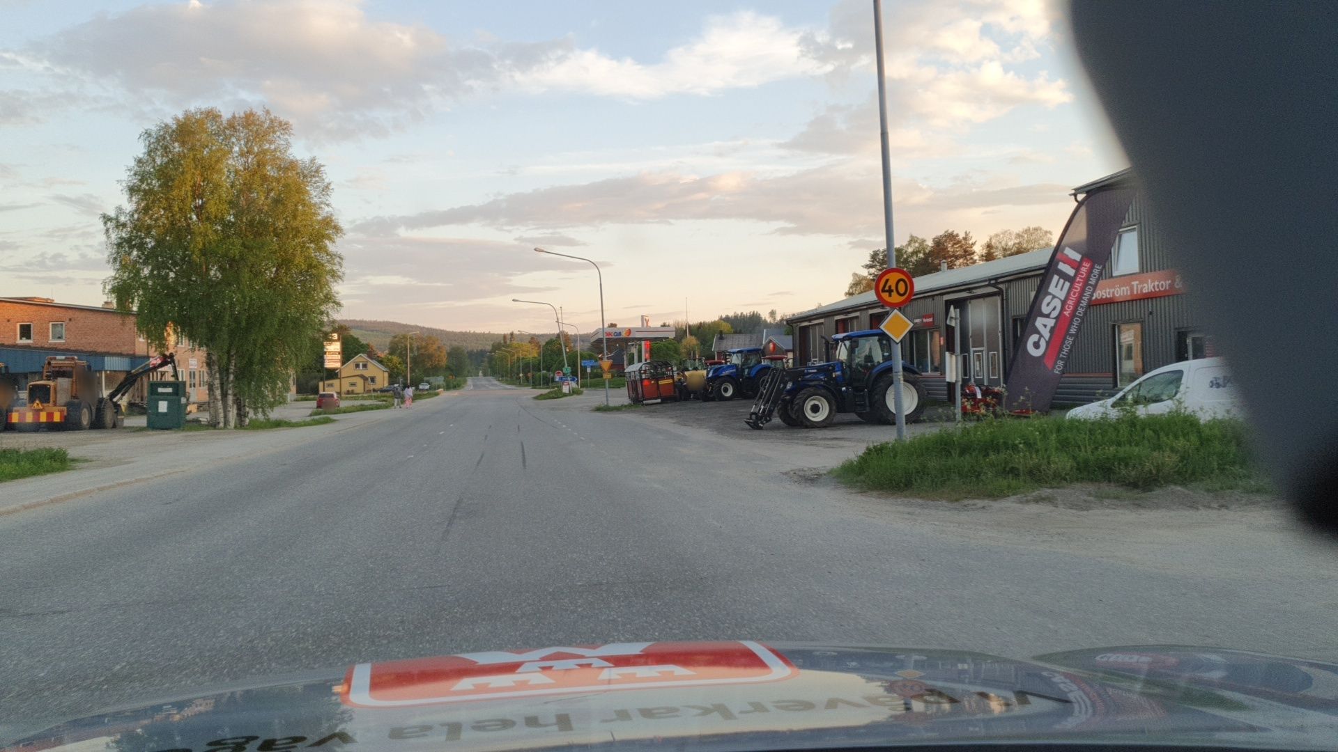 Street view of Bjästa