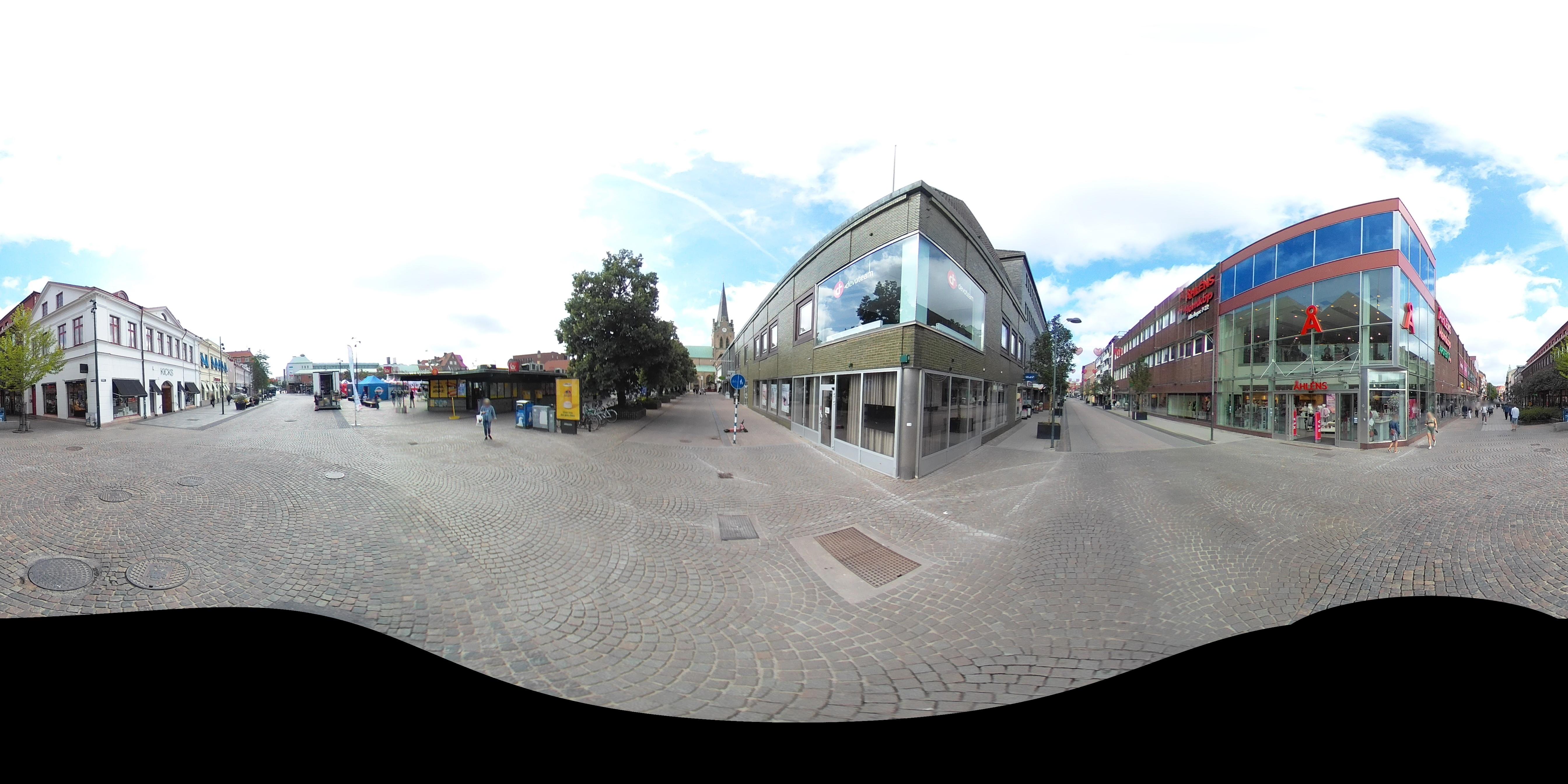 Street view of Halmstad