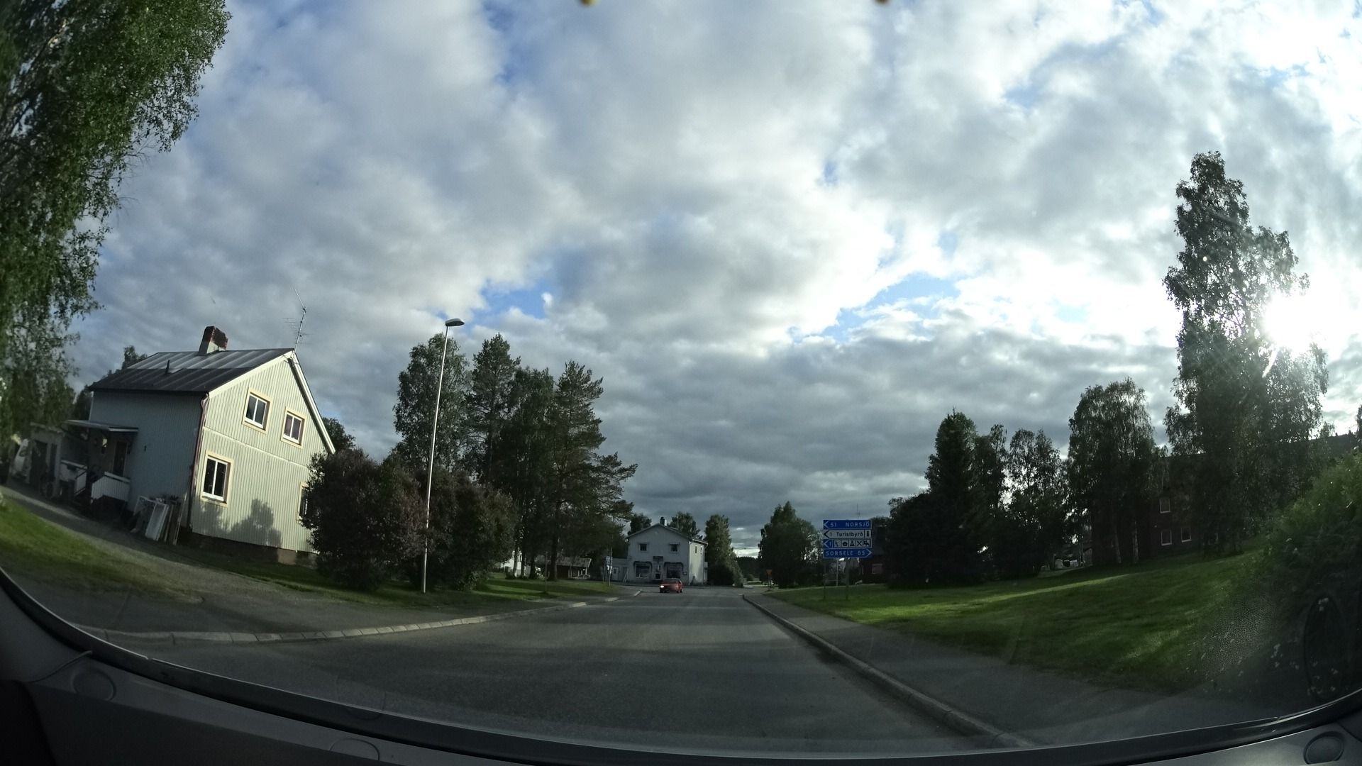 Street view of Malå