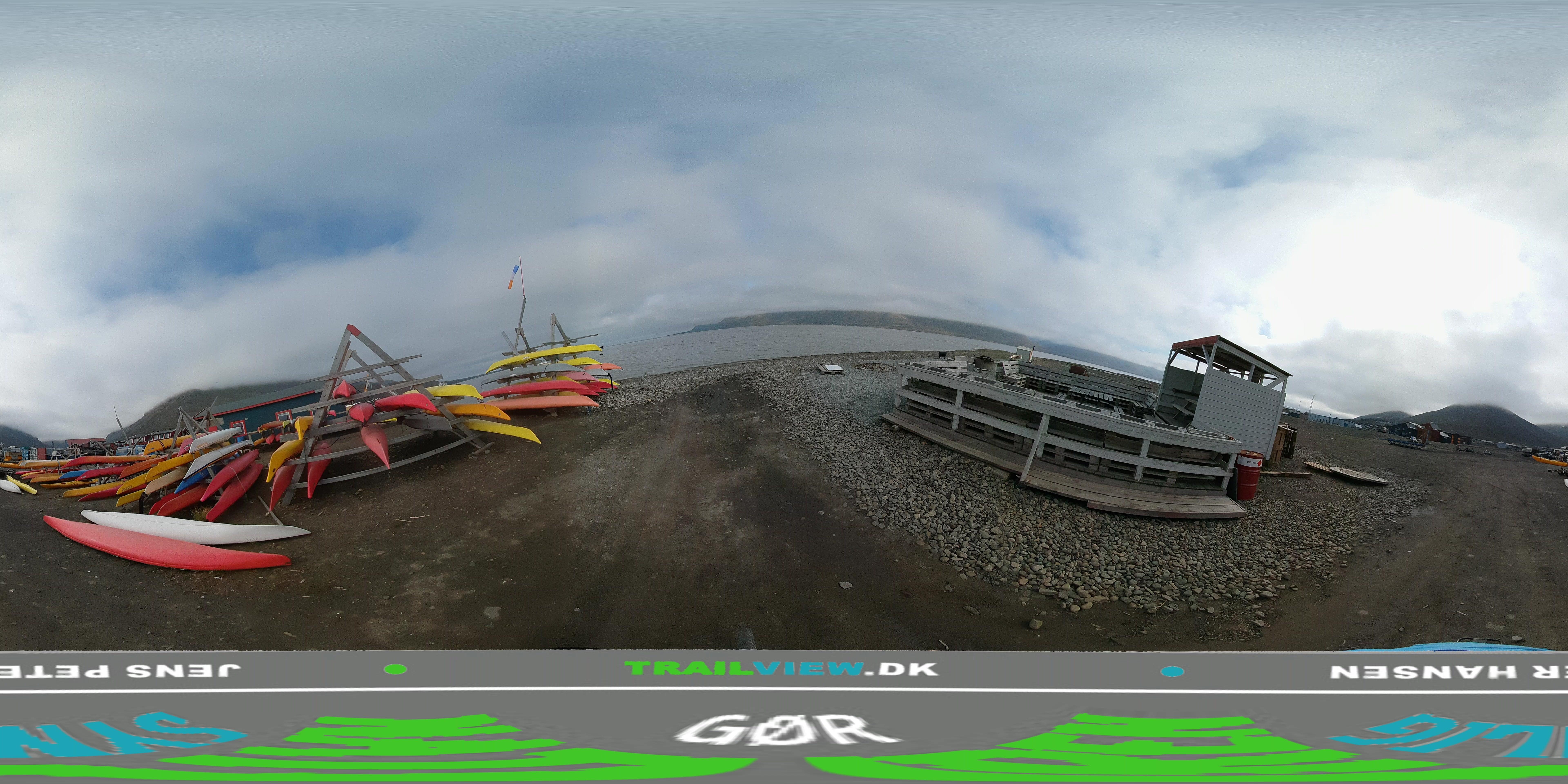 Street view of Longyearbyen