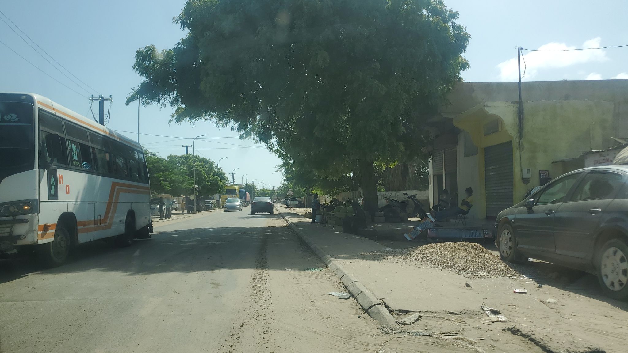 Street view of Saint-Louis