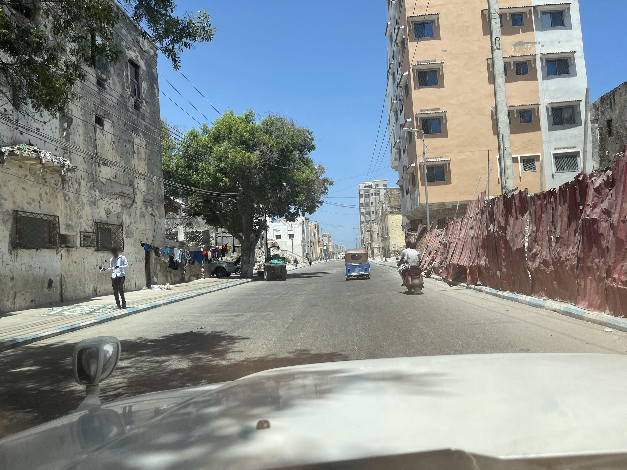 Street view of Mogadishu