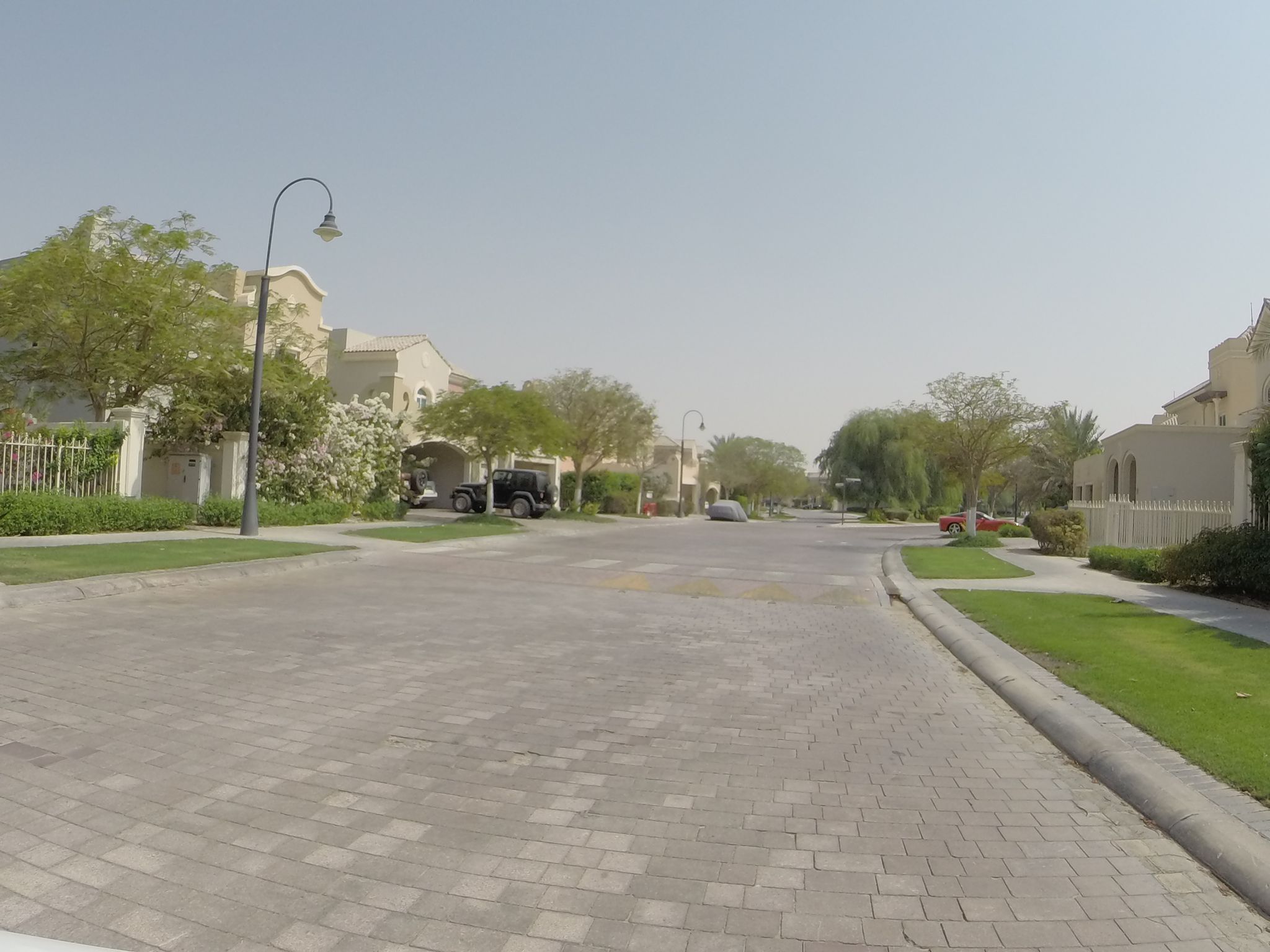 Street view of Dubai Sports City