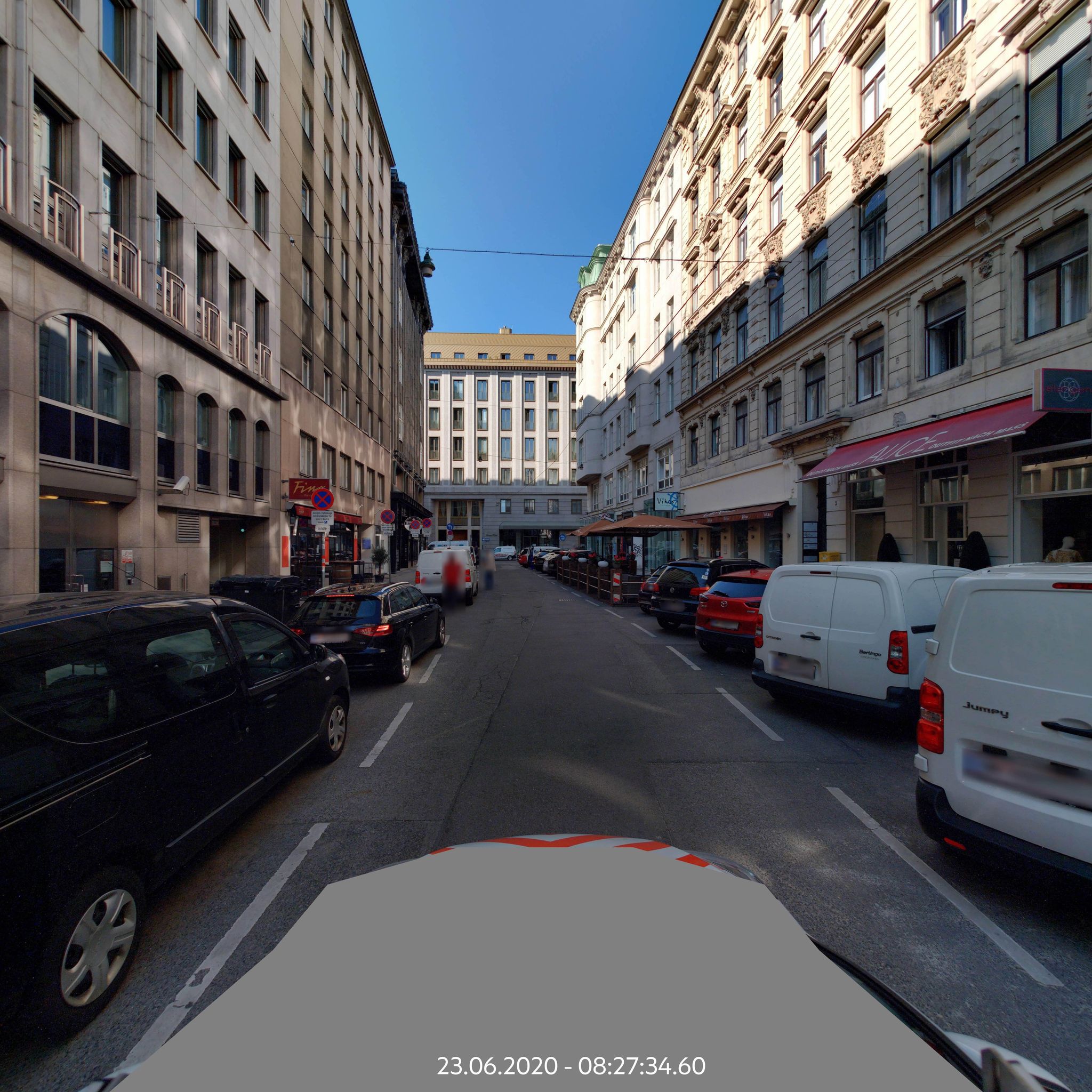 Street view of Vienna