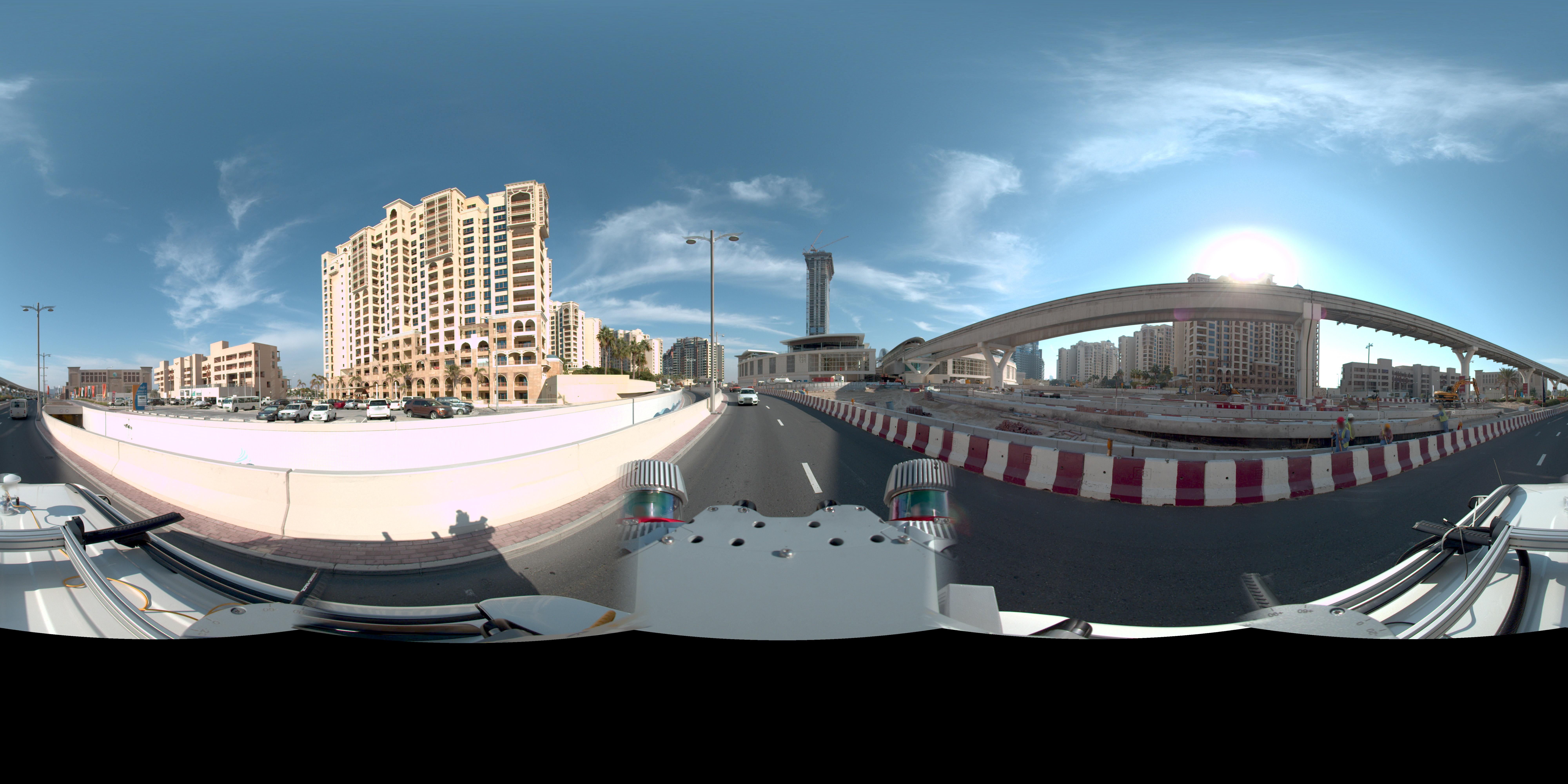 Street view of The Palm Jumeirah
