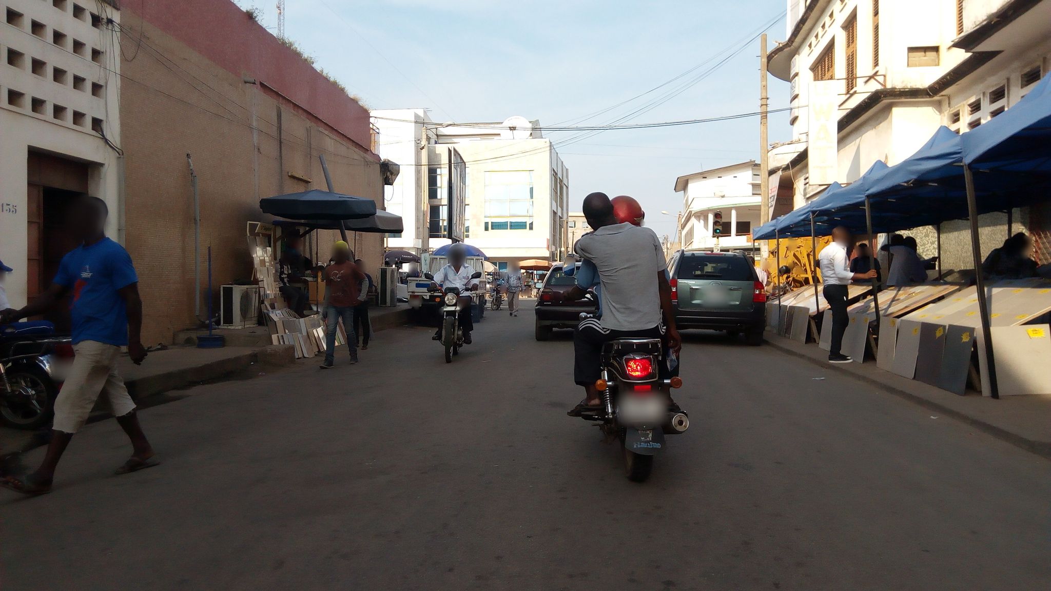 Street view of Lomé