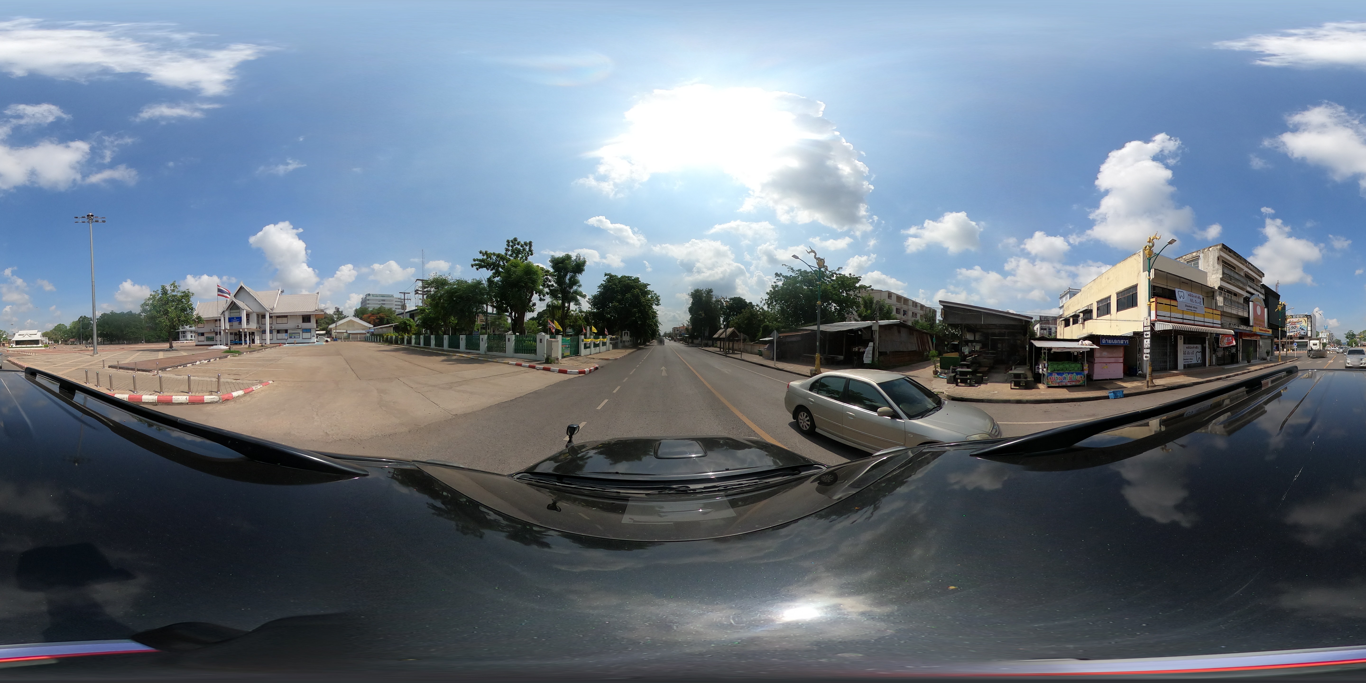Street view of Nong Khai