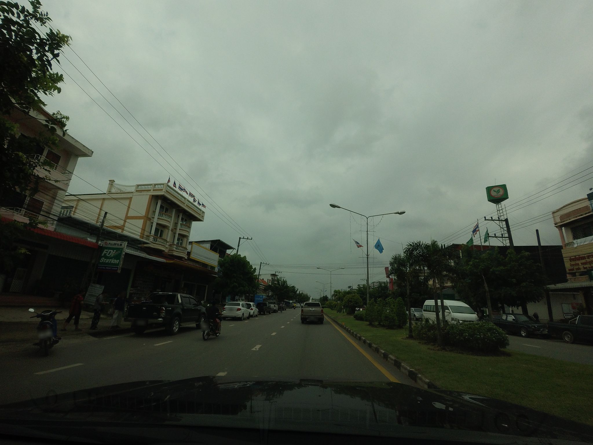 Street view of Si Chiang Mai