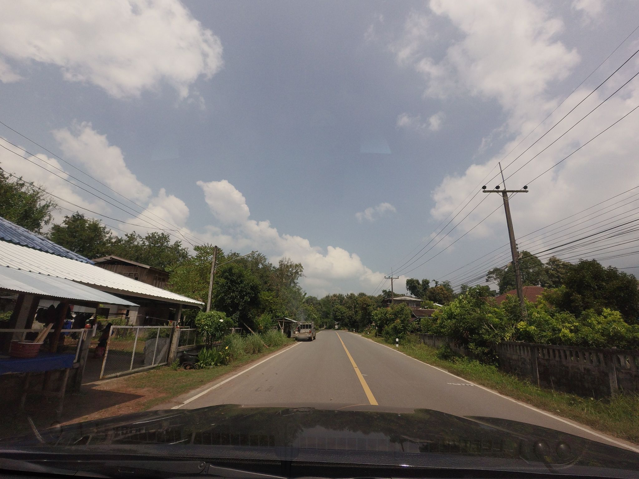 Street view of Ban Thung Klang