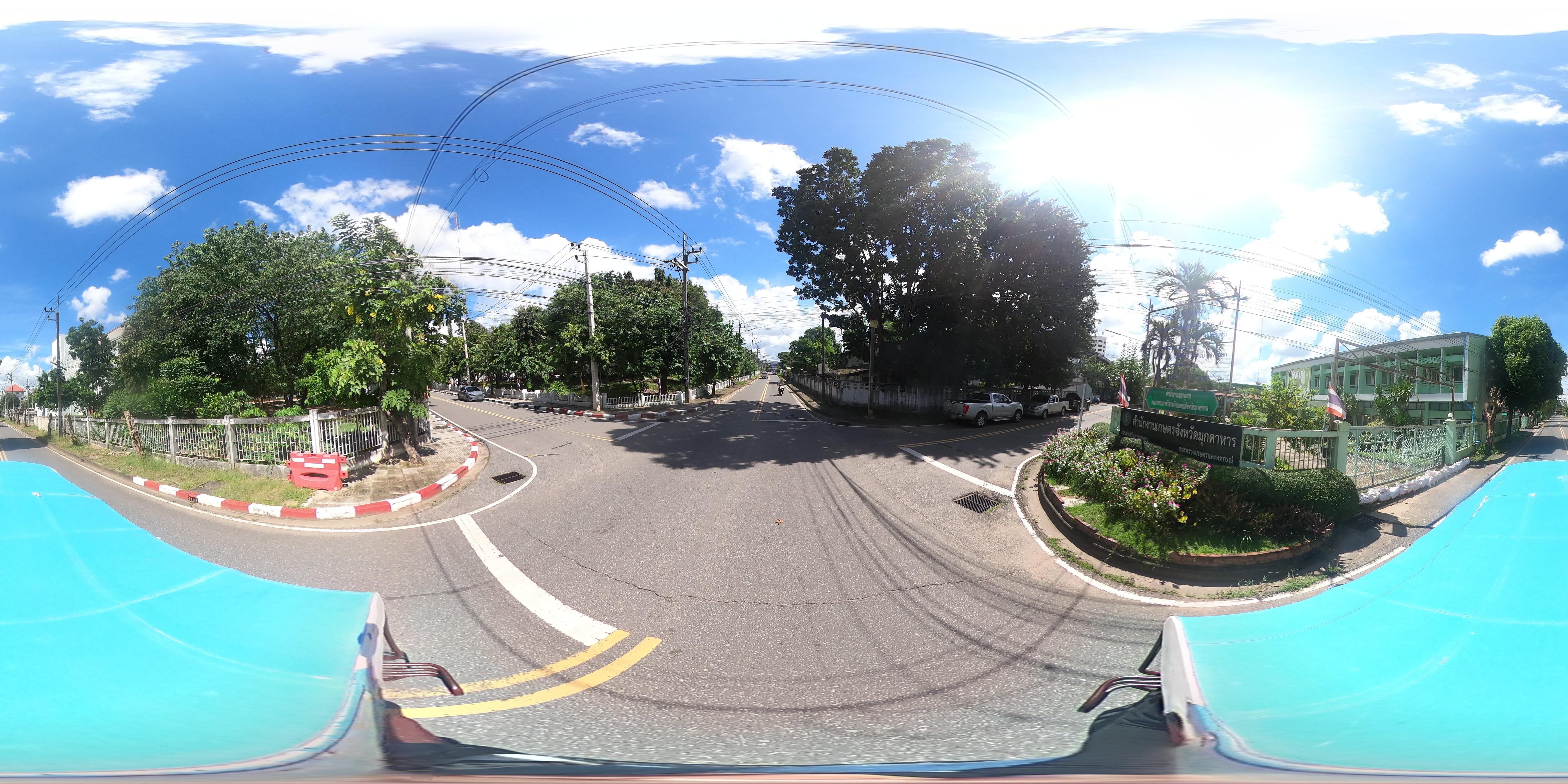Street view of Mukdahan