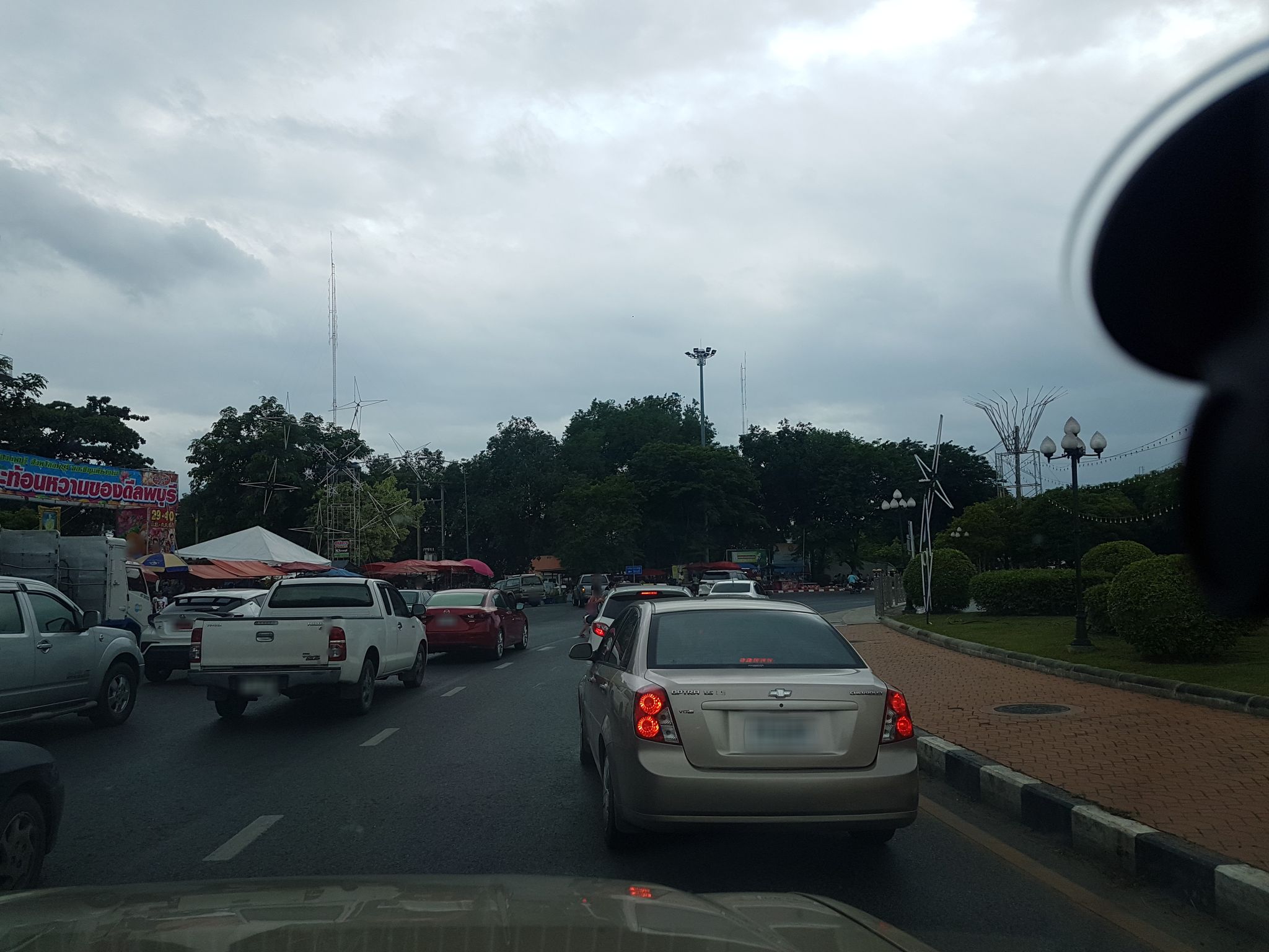 Street view of Lop Buri