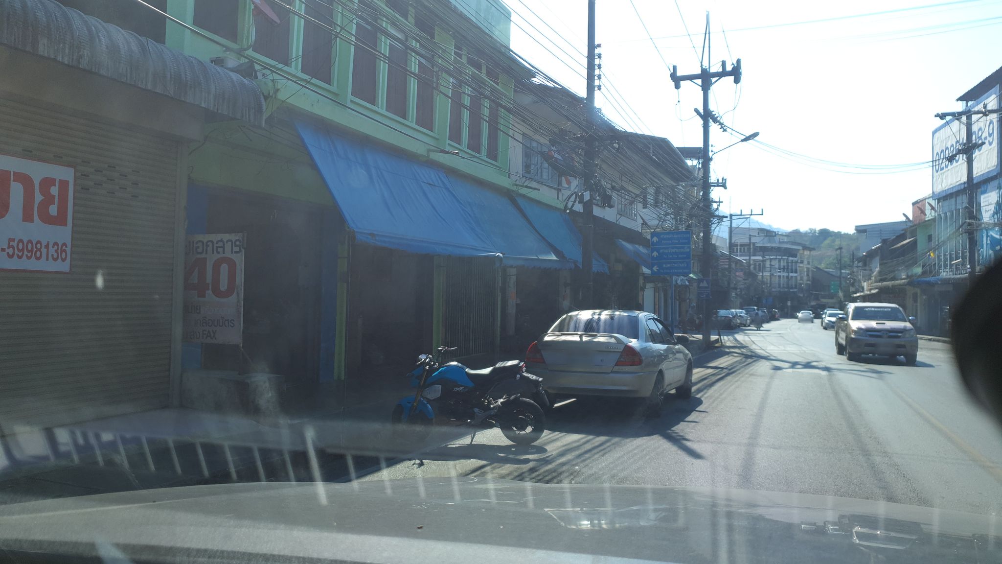 Street view of Ranong