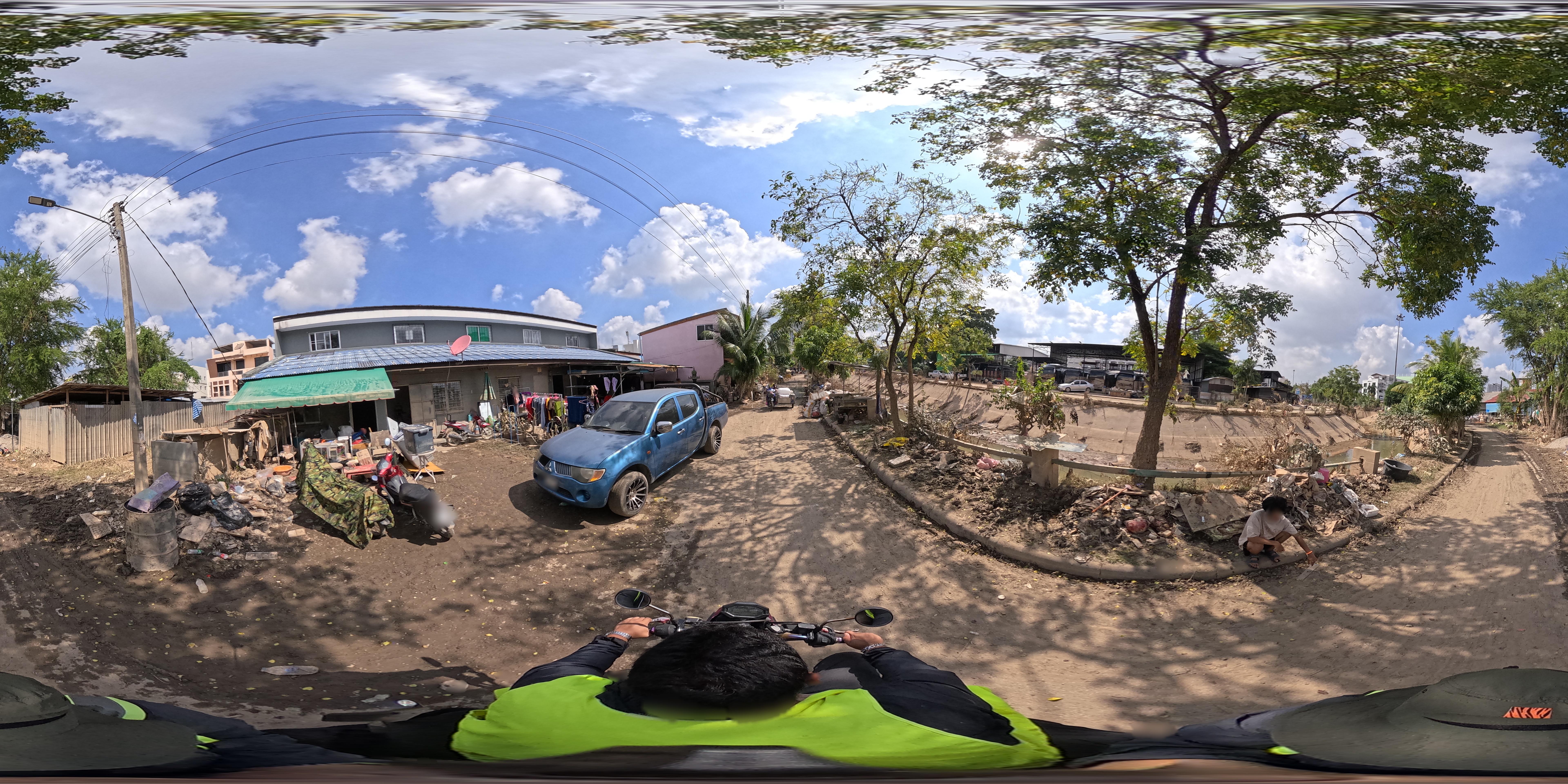Street view of Hat Yai