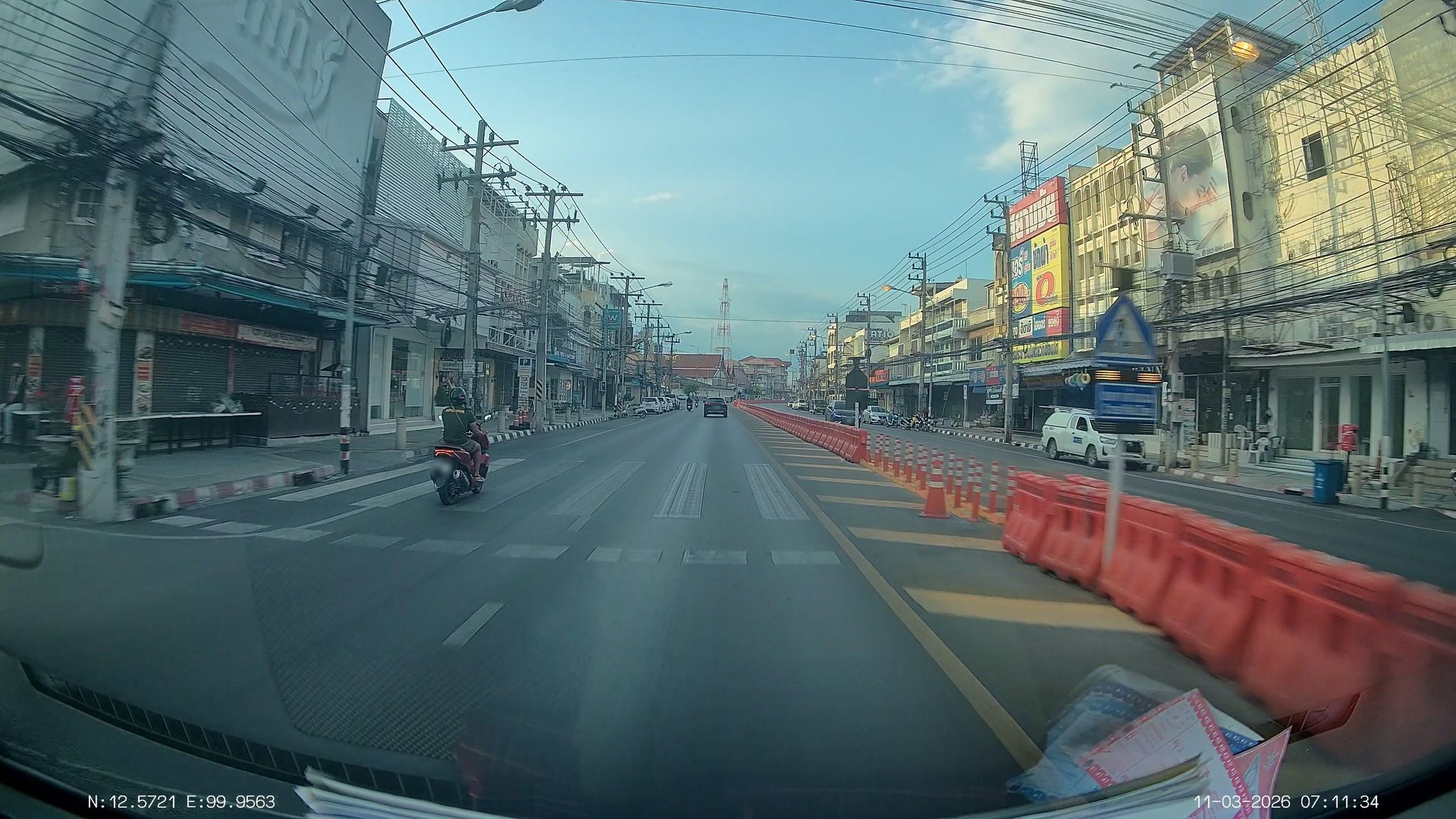 Street view of Hua Hin