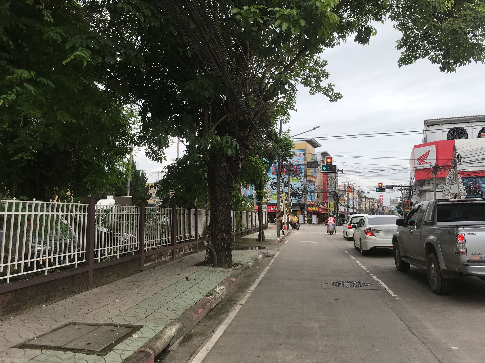 Street view of Chiang Rai