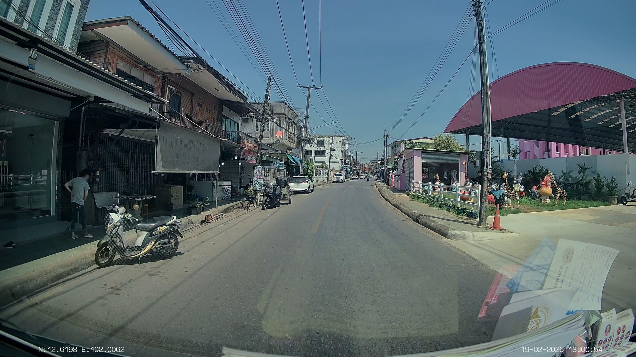 Street view of Tha Mai