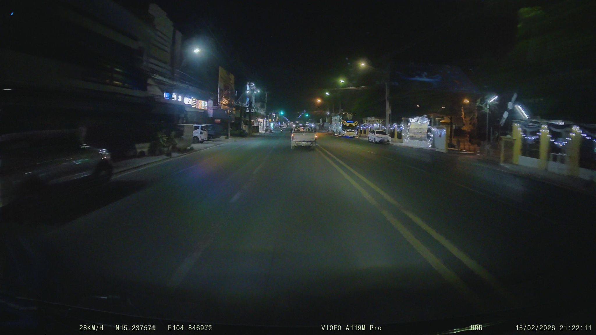 Street view of Ubon Ratchathani
