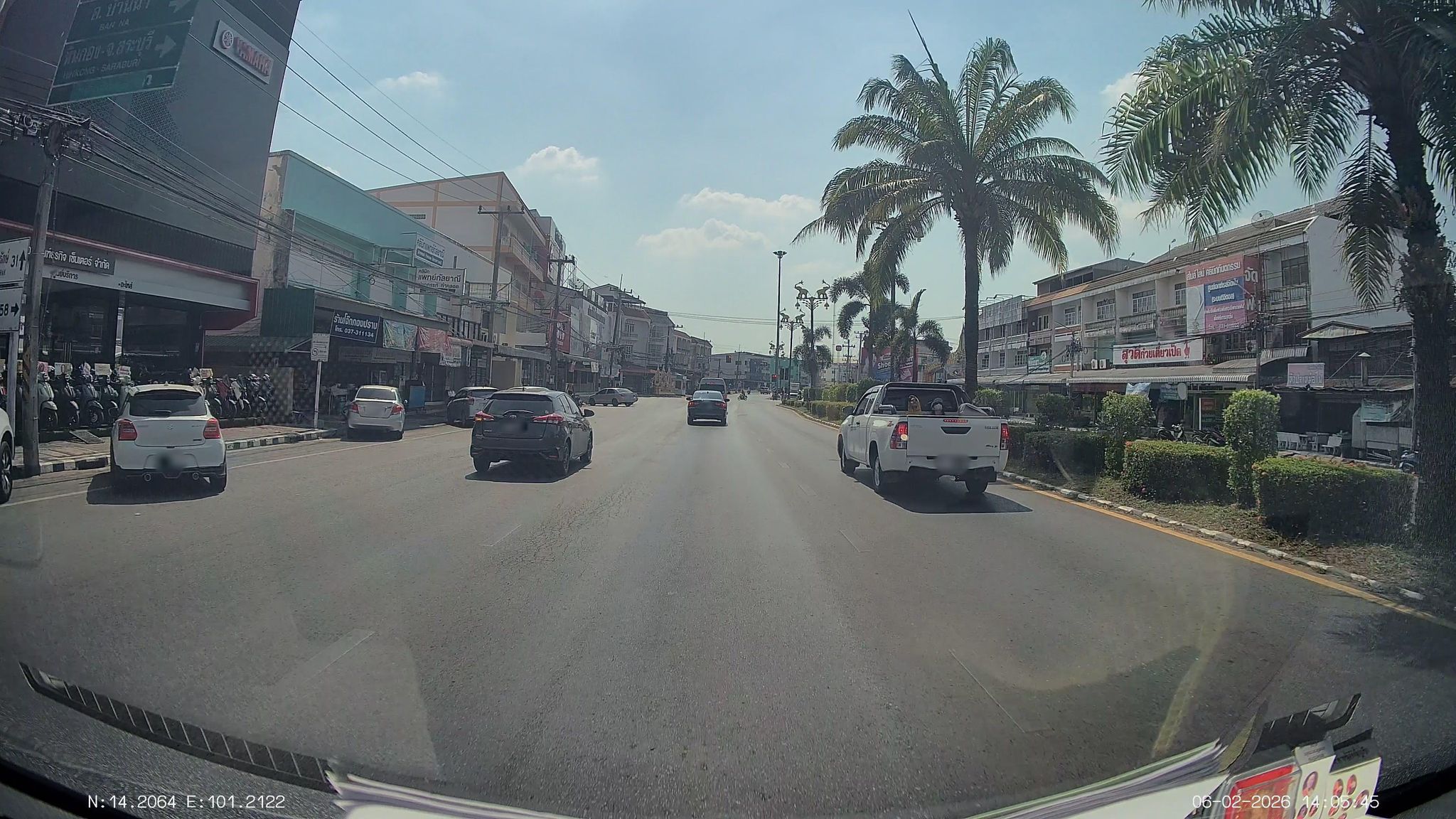 Street view of Nakhon Nayok