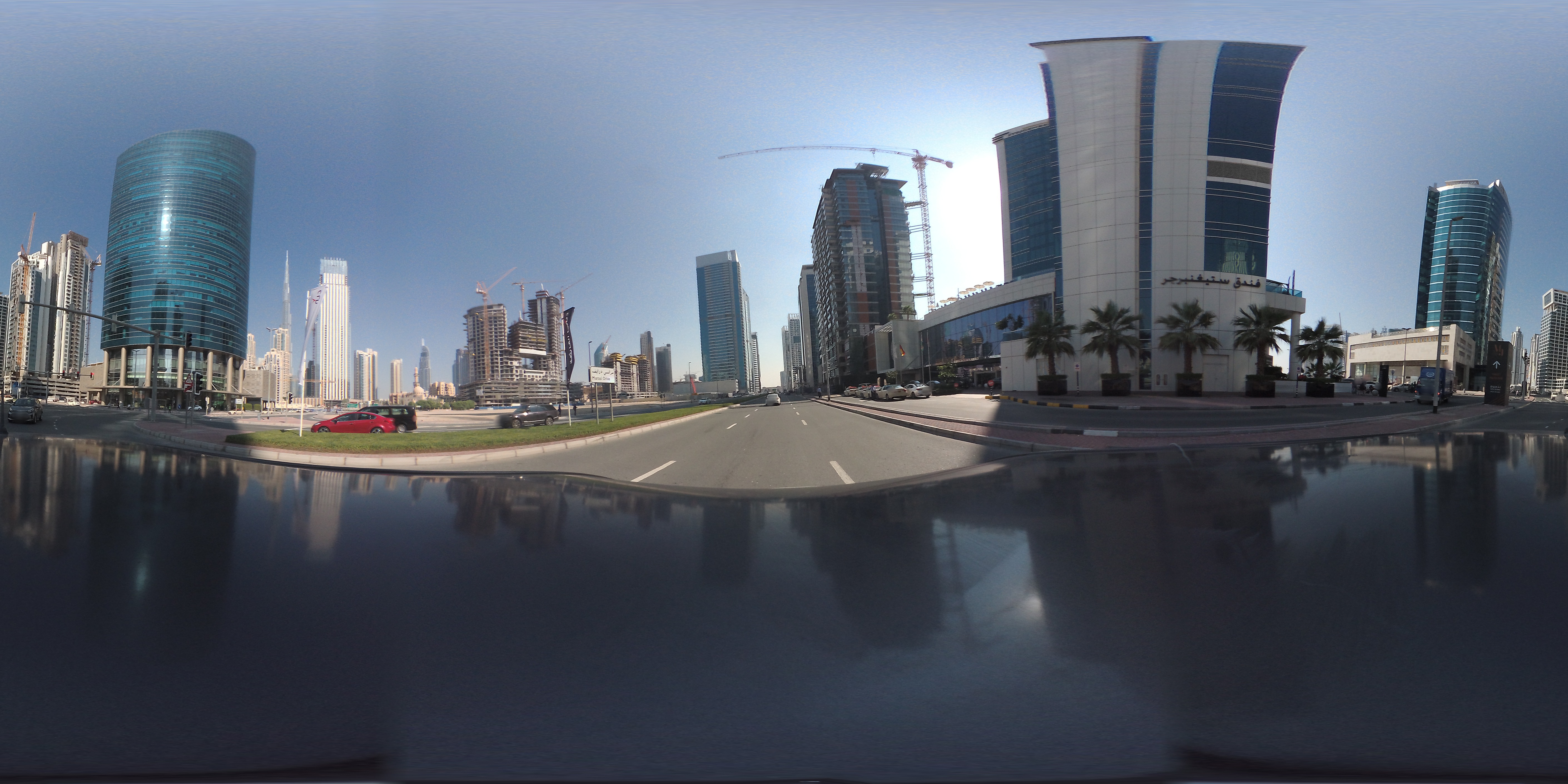 Street view of Business Bay