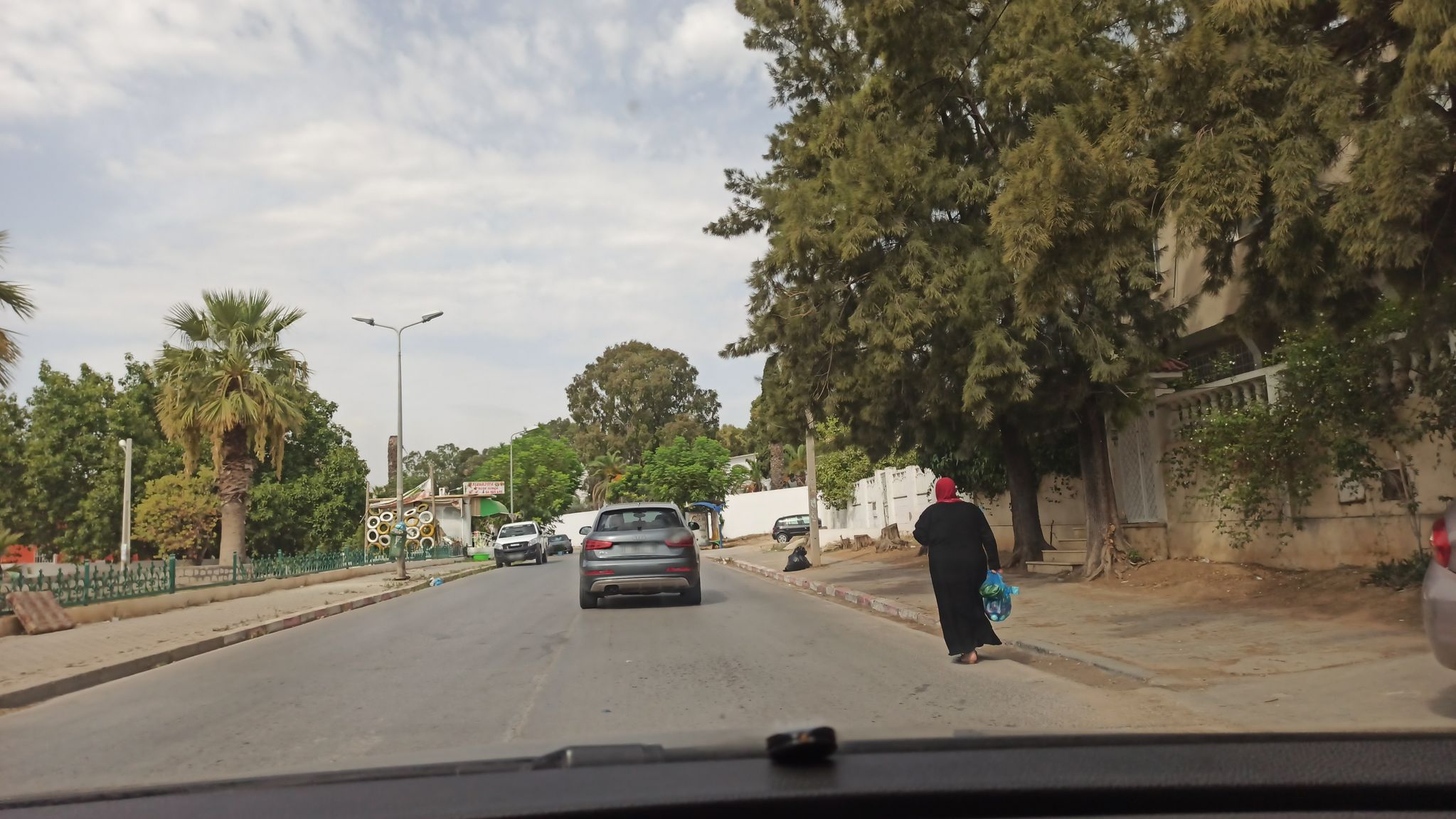 Street view of Tunis