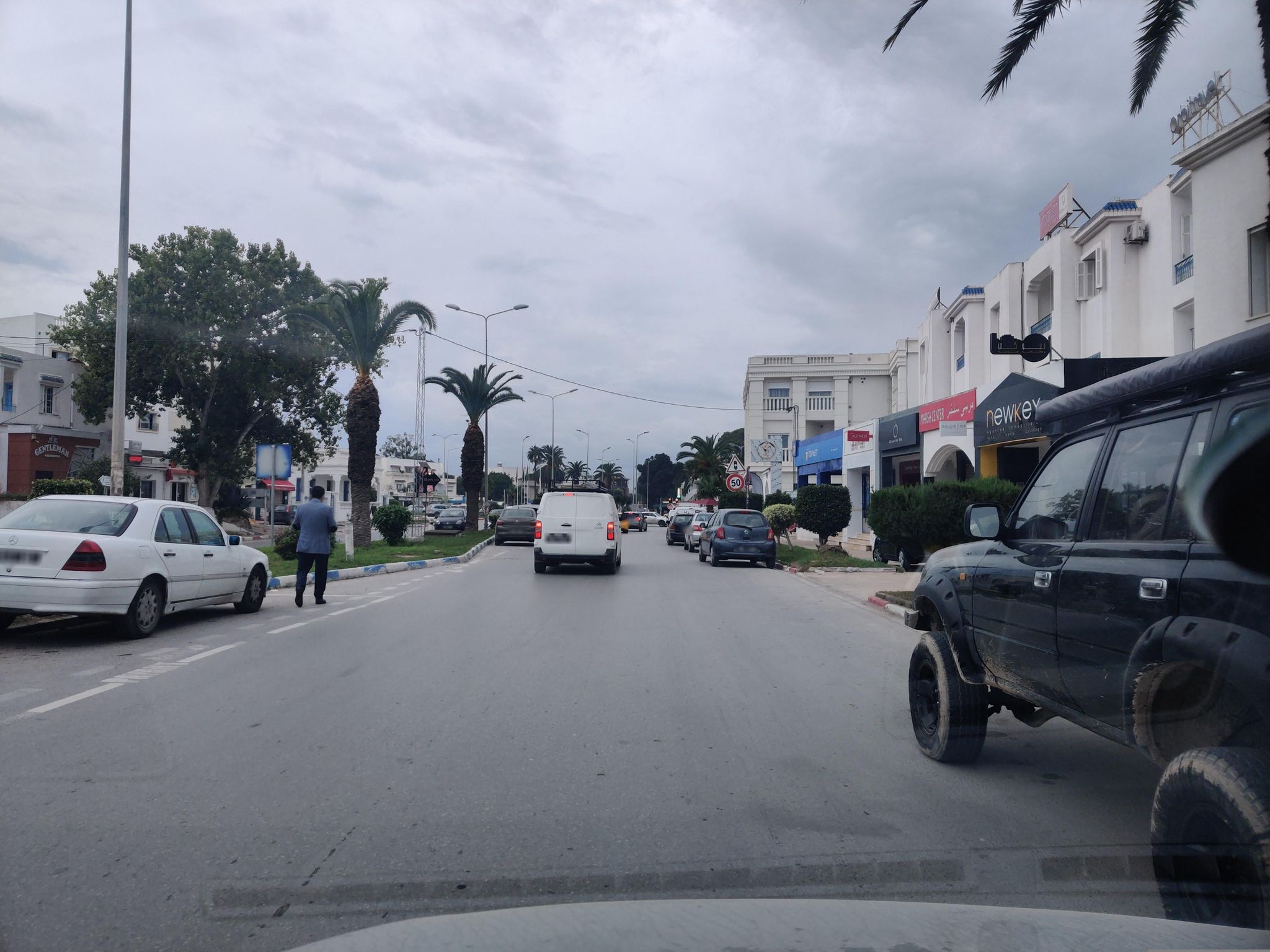 Street view of La Marsa