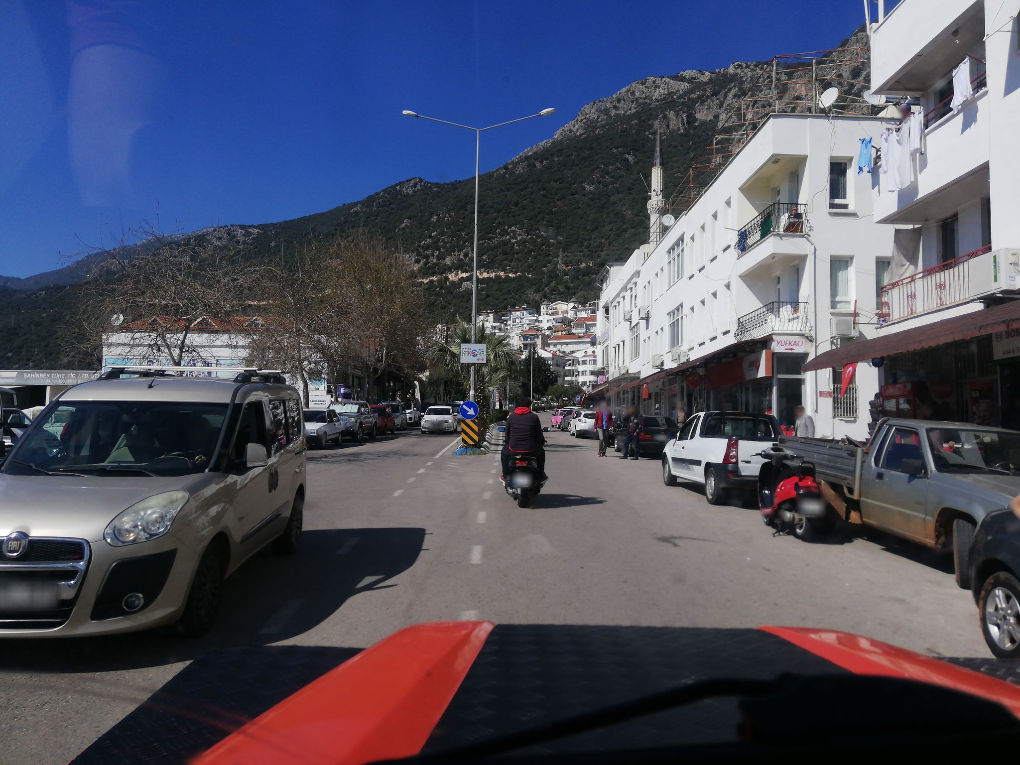 Street view of Kaş