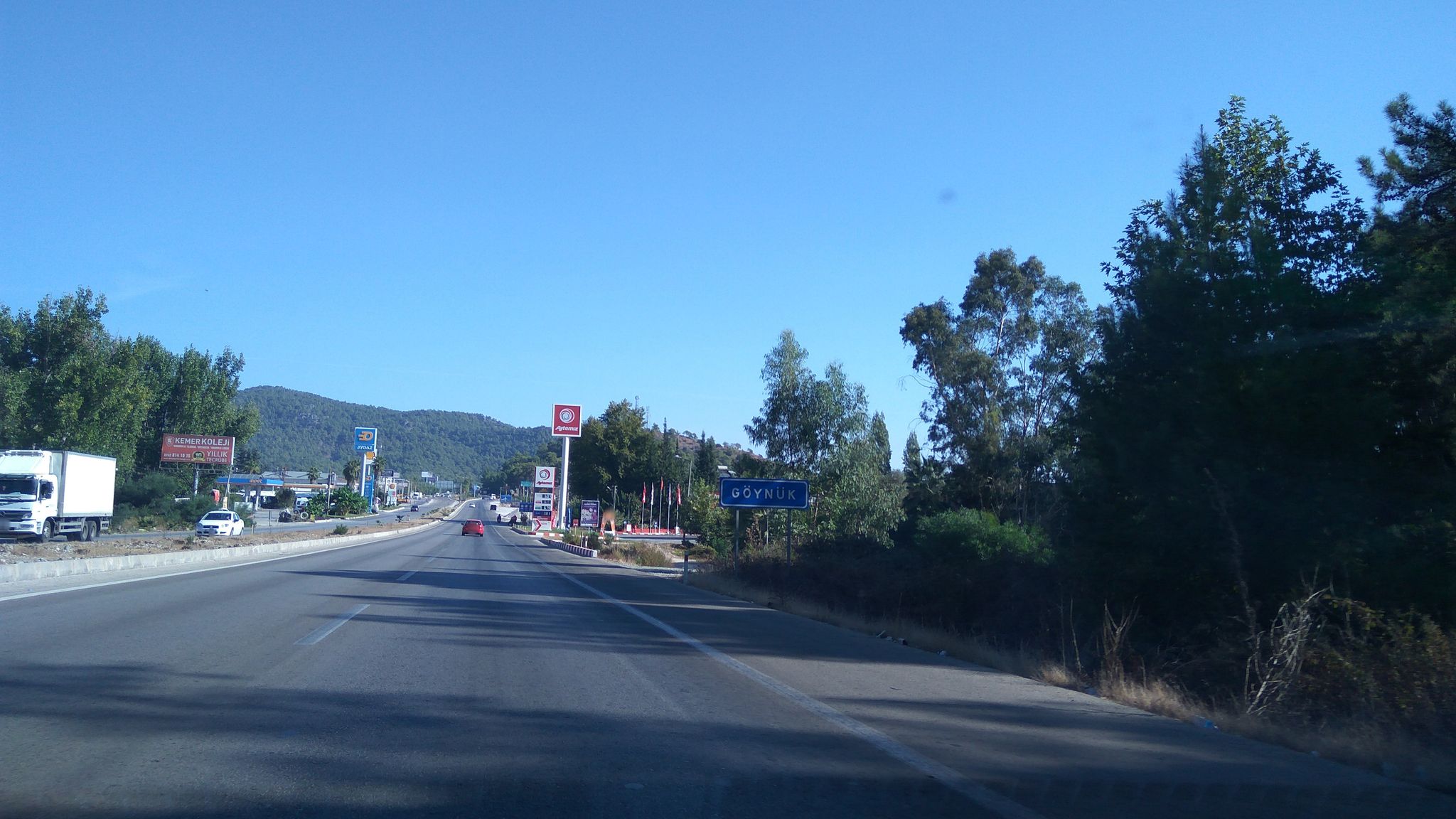 Street view of Göynük