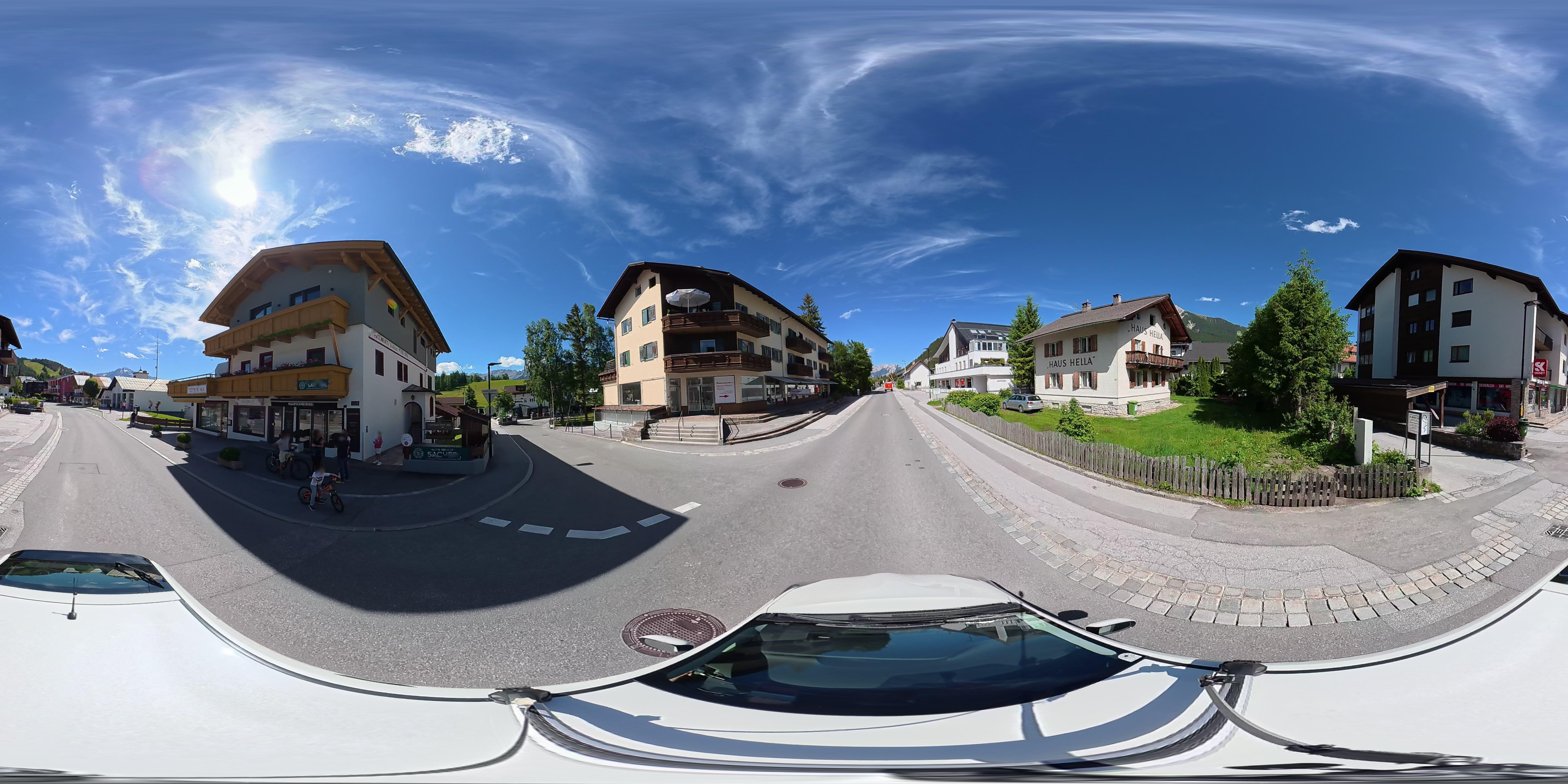 Street view of Seefeld in Tirol