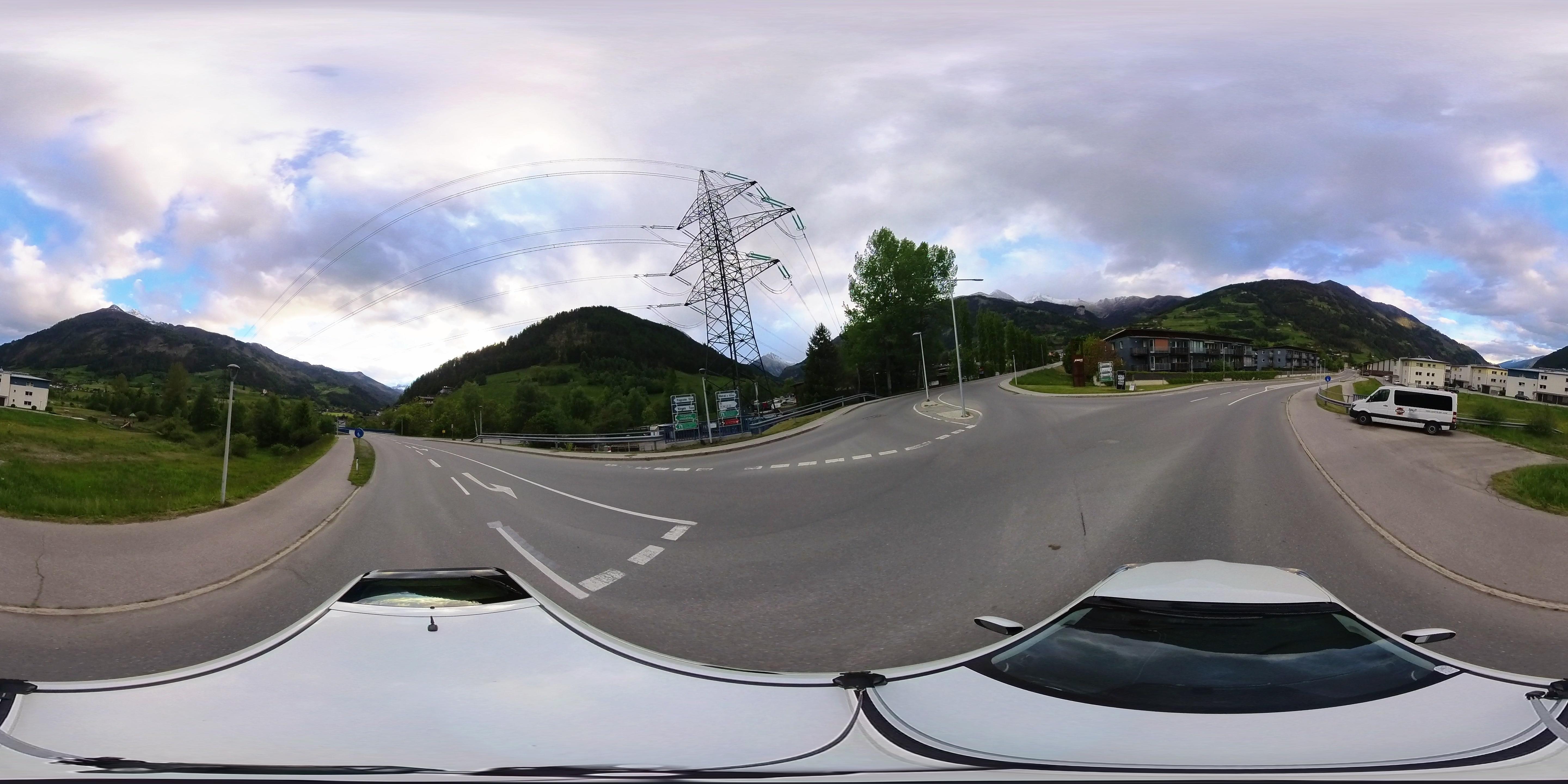 Street view of Matrei in Osttirol