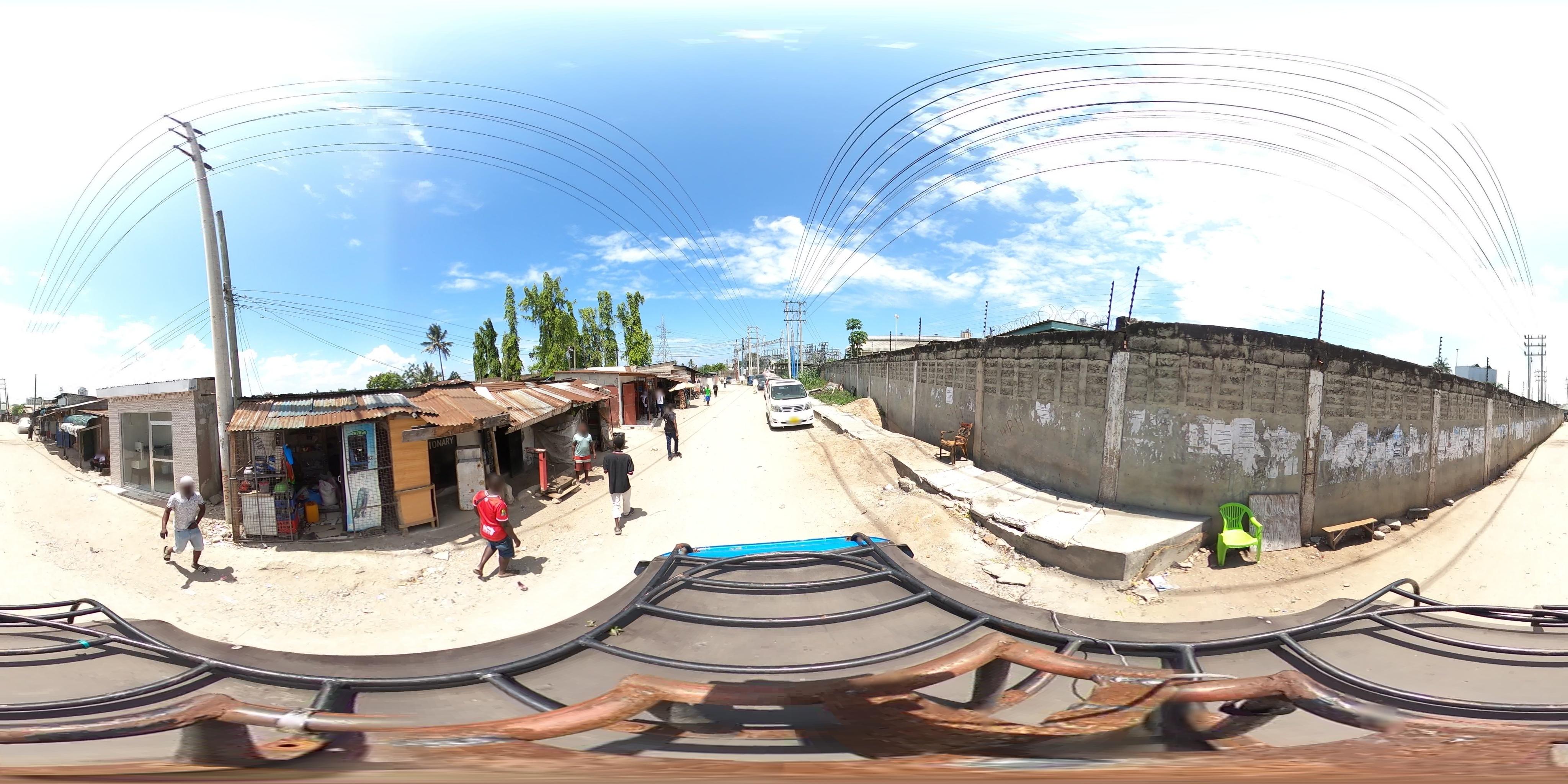 Street view of Dar es Salaam