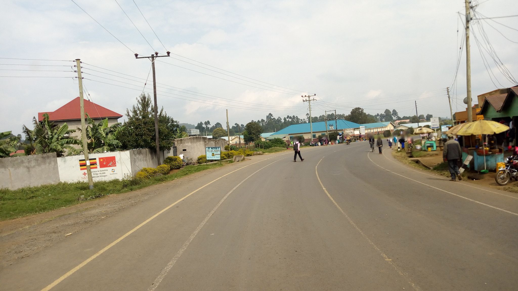 Street view of Kisoro