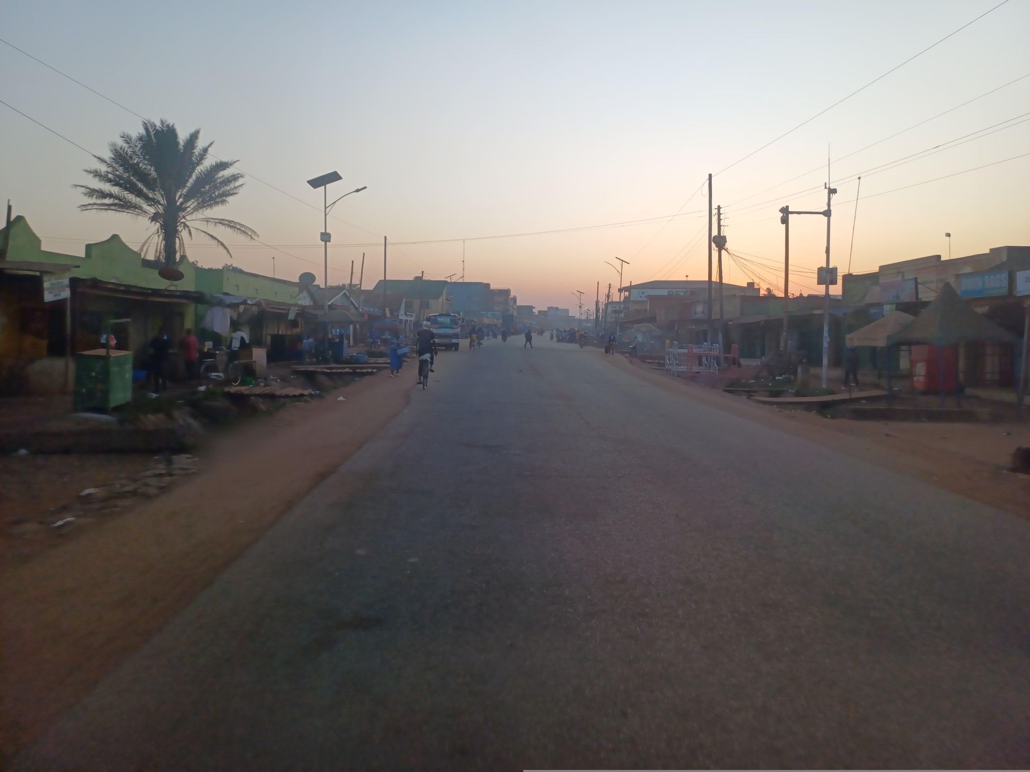 Street view of Busia