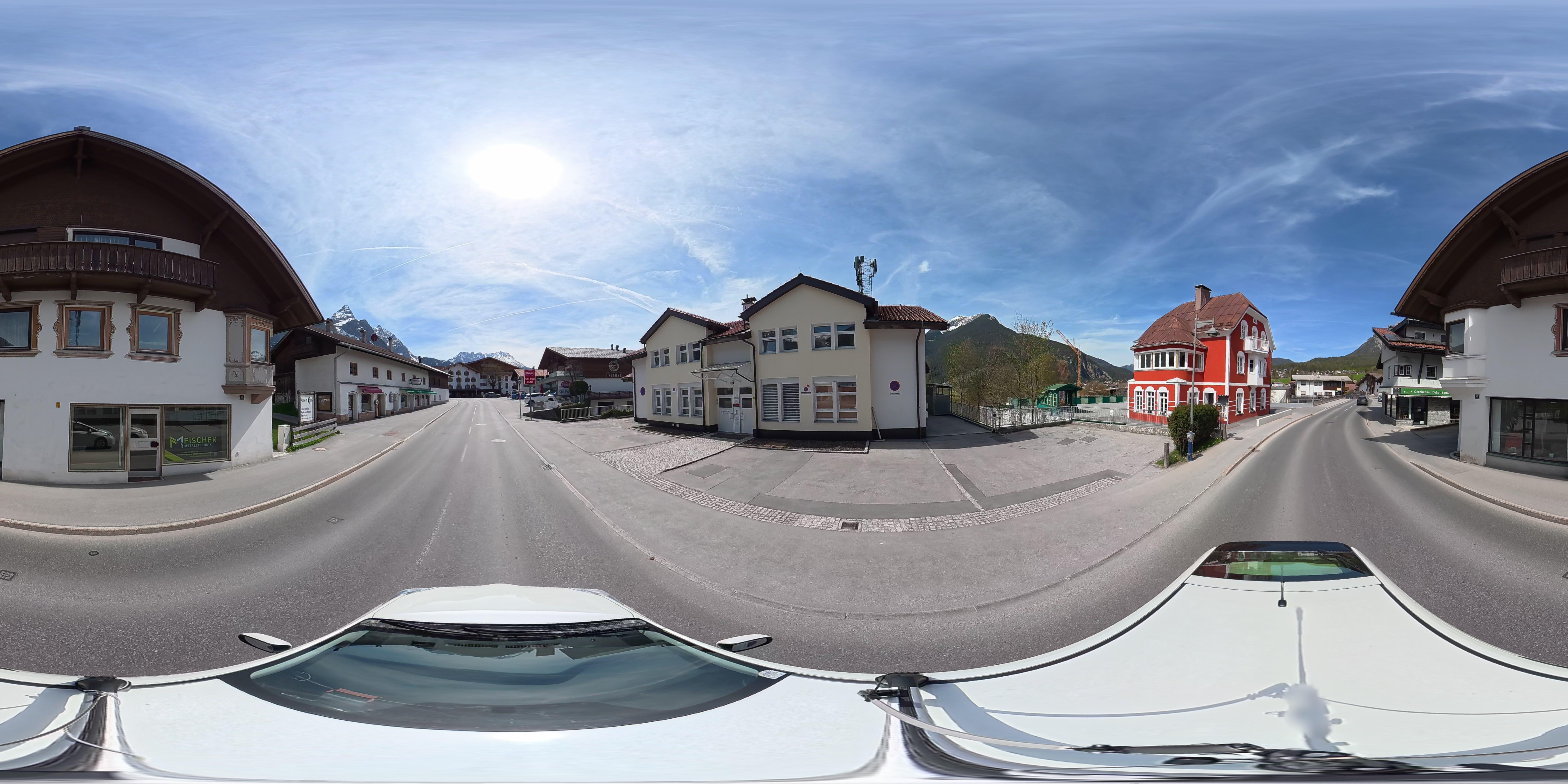 Street view of Ehrwald