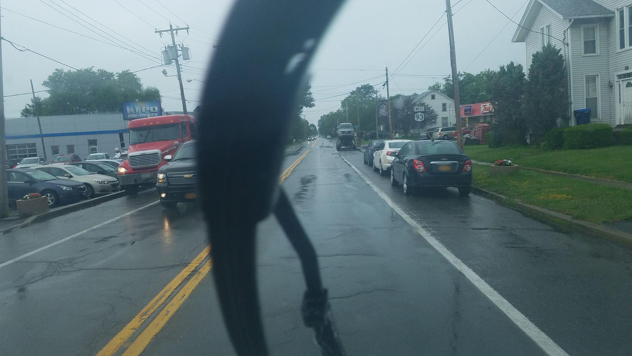 Street view of Ransomville