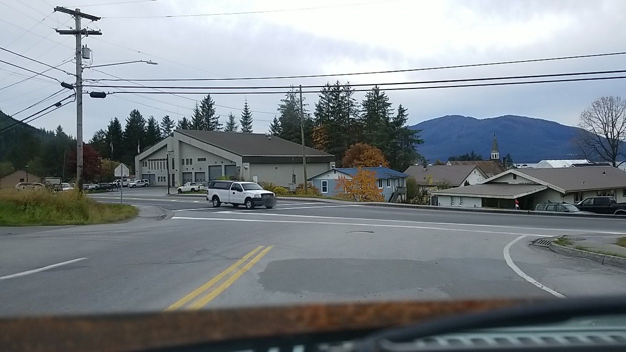 Street view of Wrangell