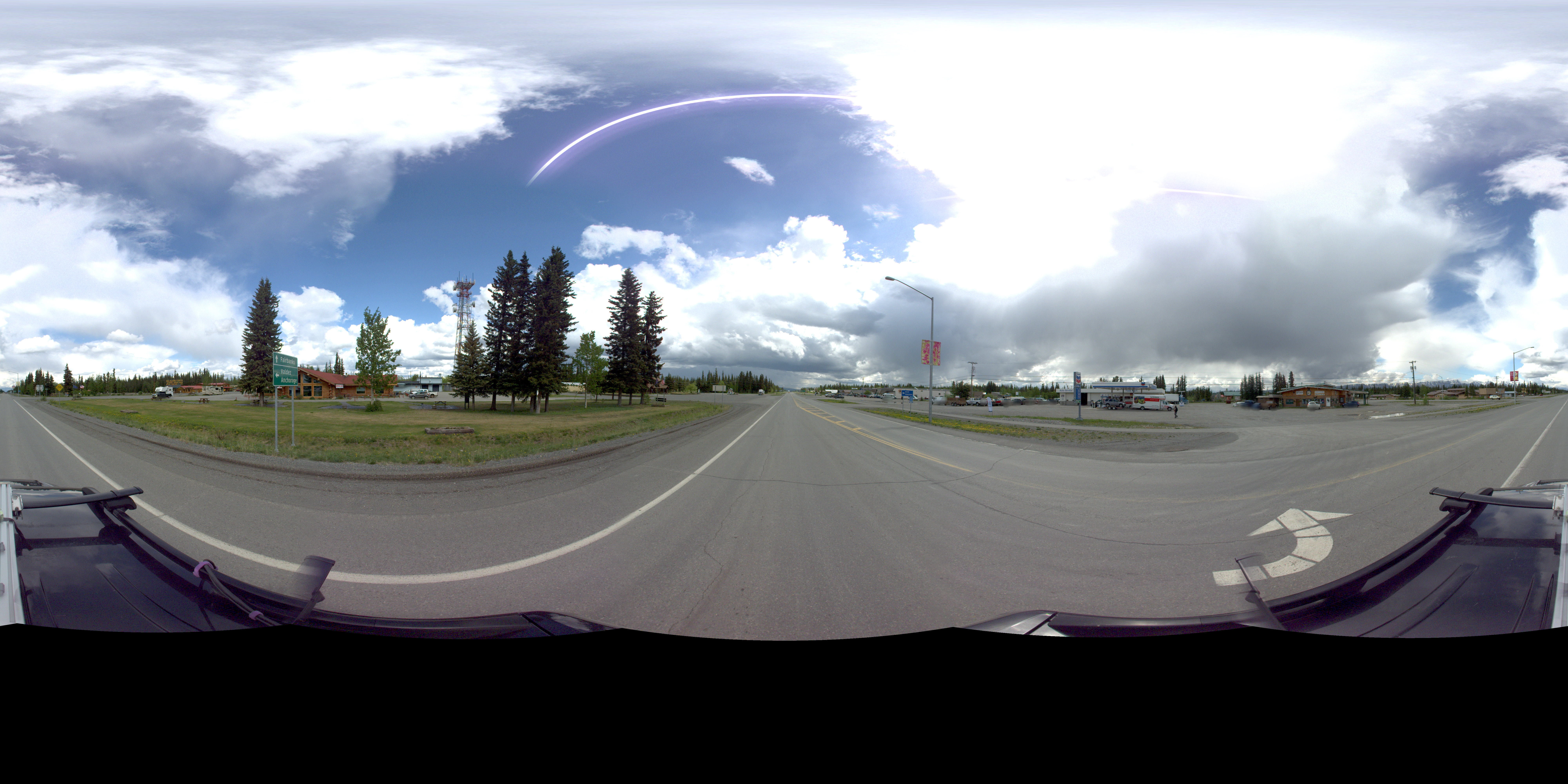 Street view of Tok