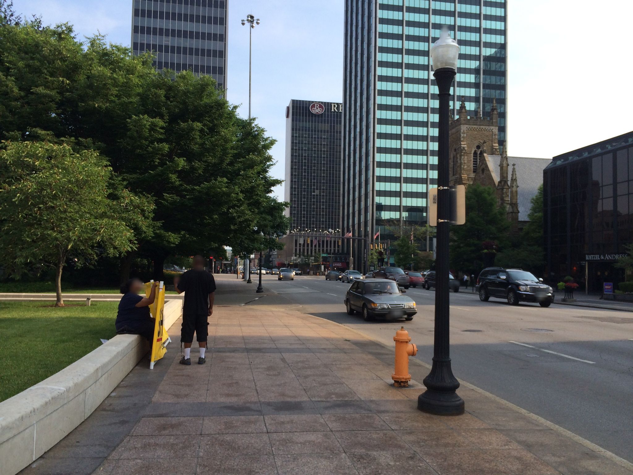 Street view of Columbus