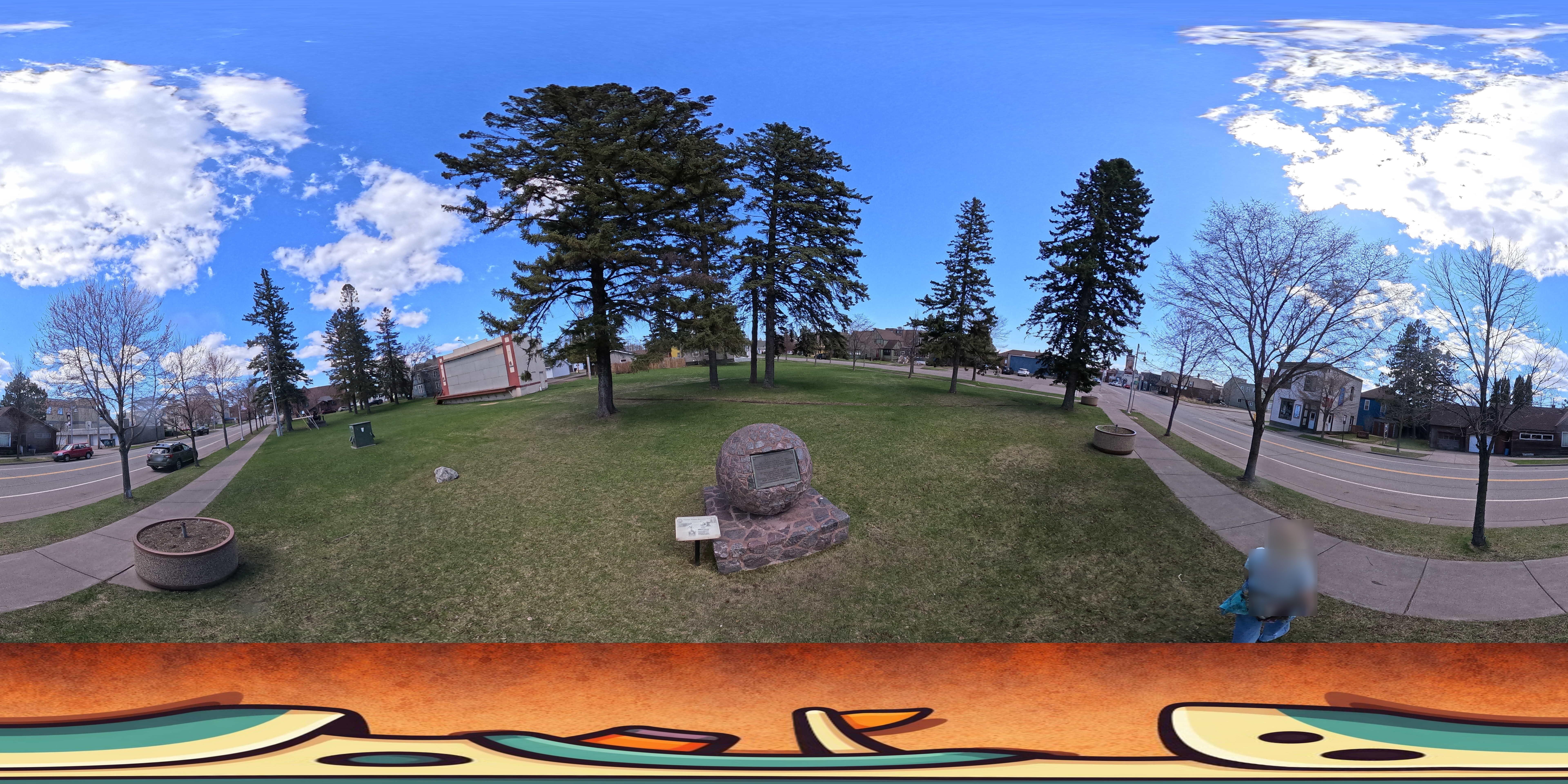Street view of Two Harbors